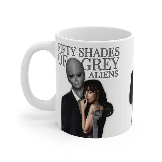 MUG: Fifty Shades of Grey Aliens White Mug 11oz