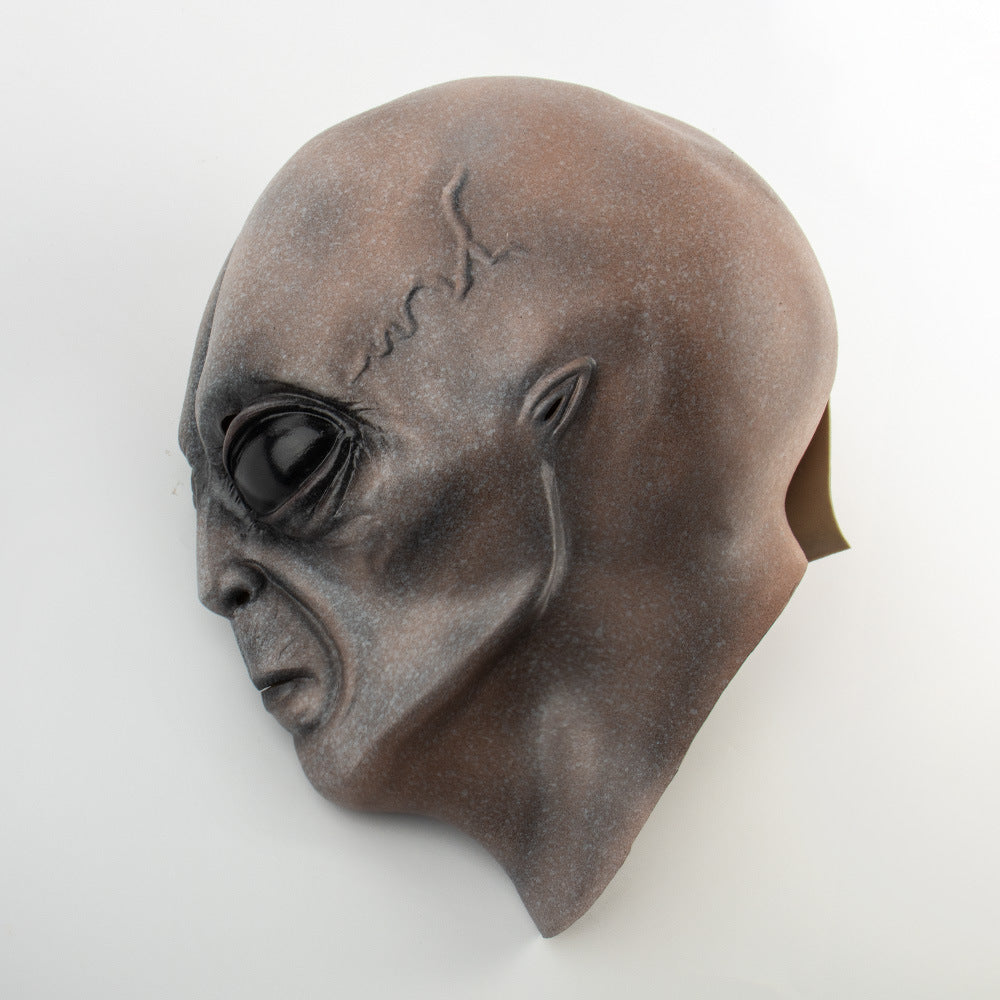 1C Alien Mask Latex Headgear Halloween