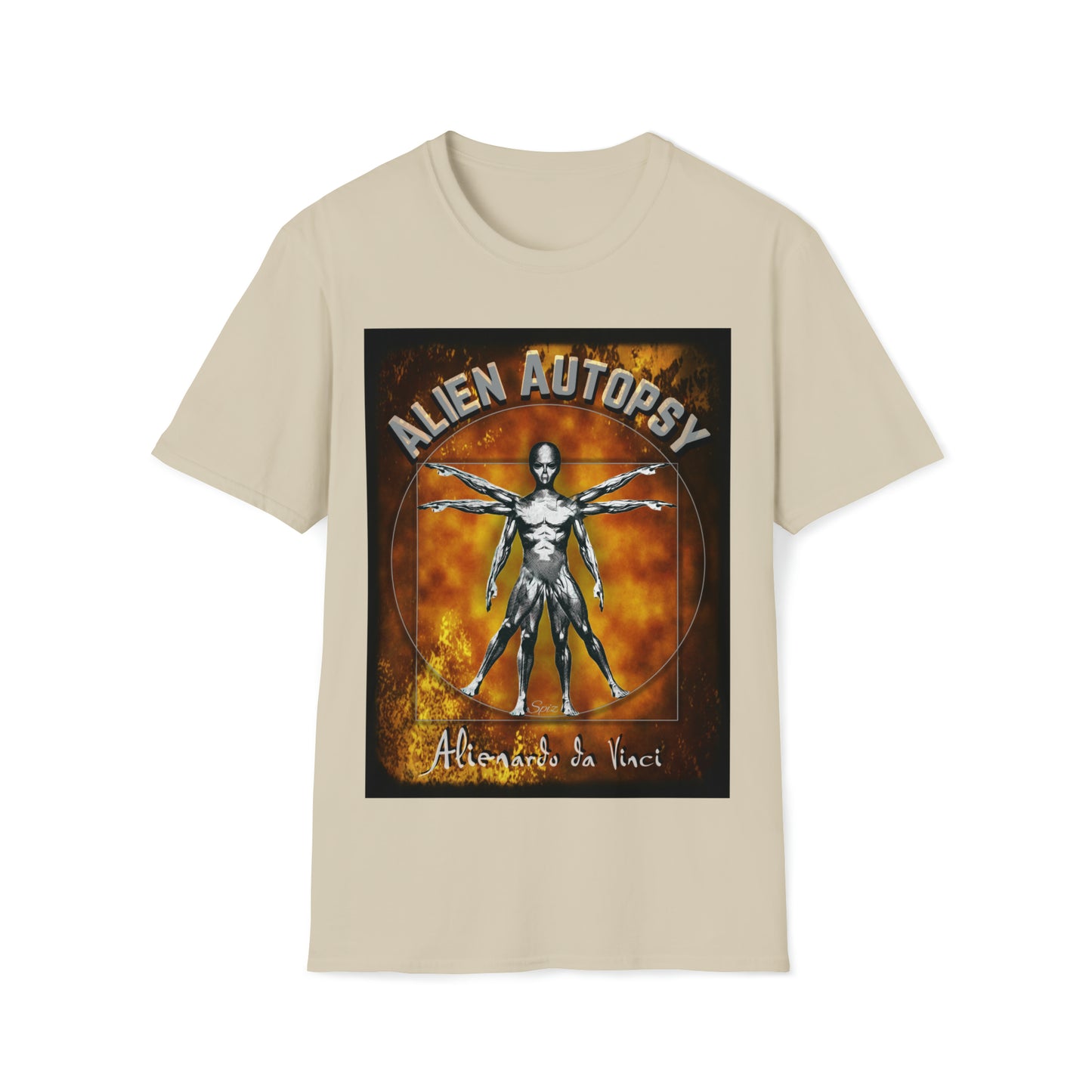 T "Alienardo da Vinci" #1 Unisex Softstyle T-Shirt