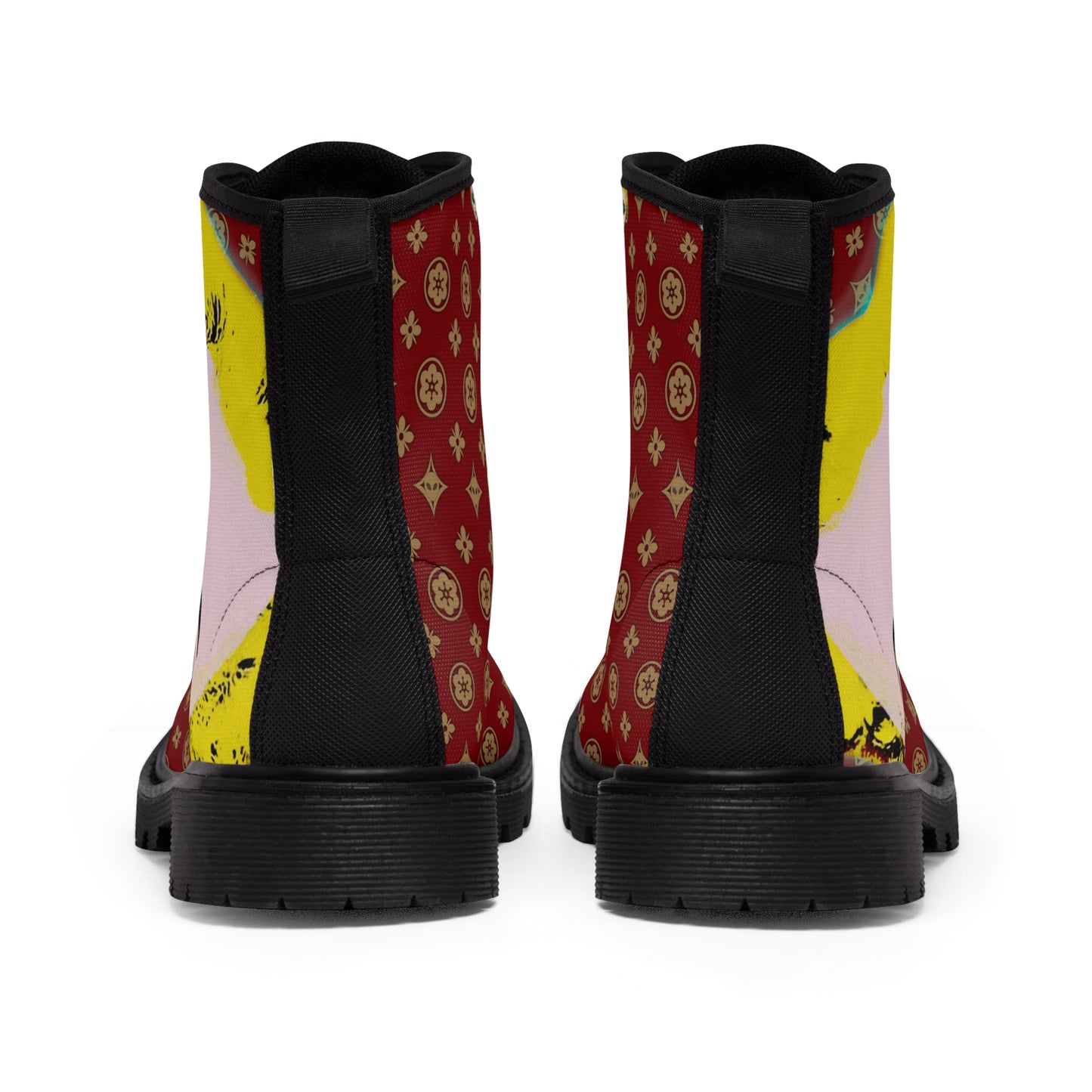 F 'Malien Monroe' POP ART Women's Canvas Boots