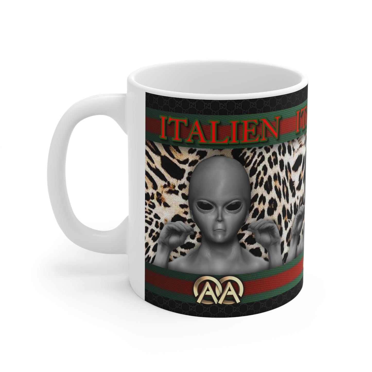 MUG: ITALIEN Designer #3 Ceramic Mug 11oz