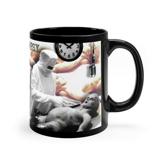 MUG: Alien Autopsy Black Glossy Mug