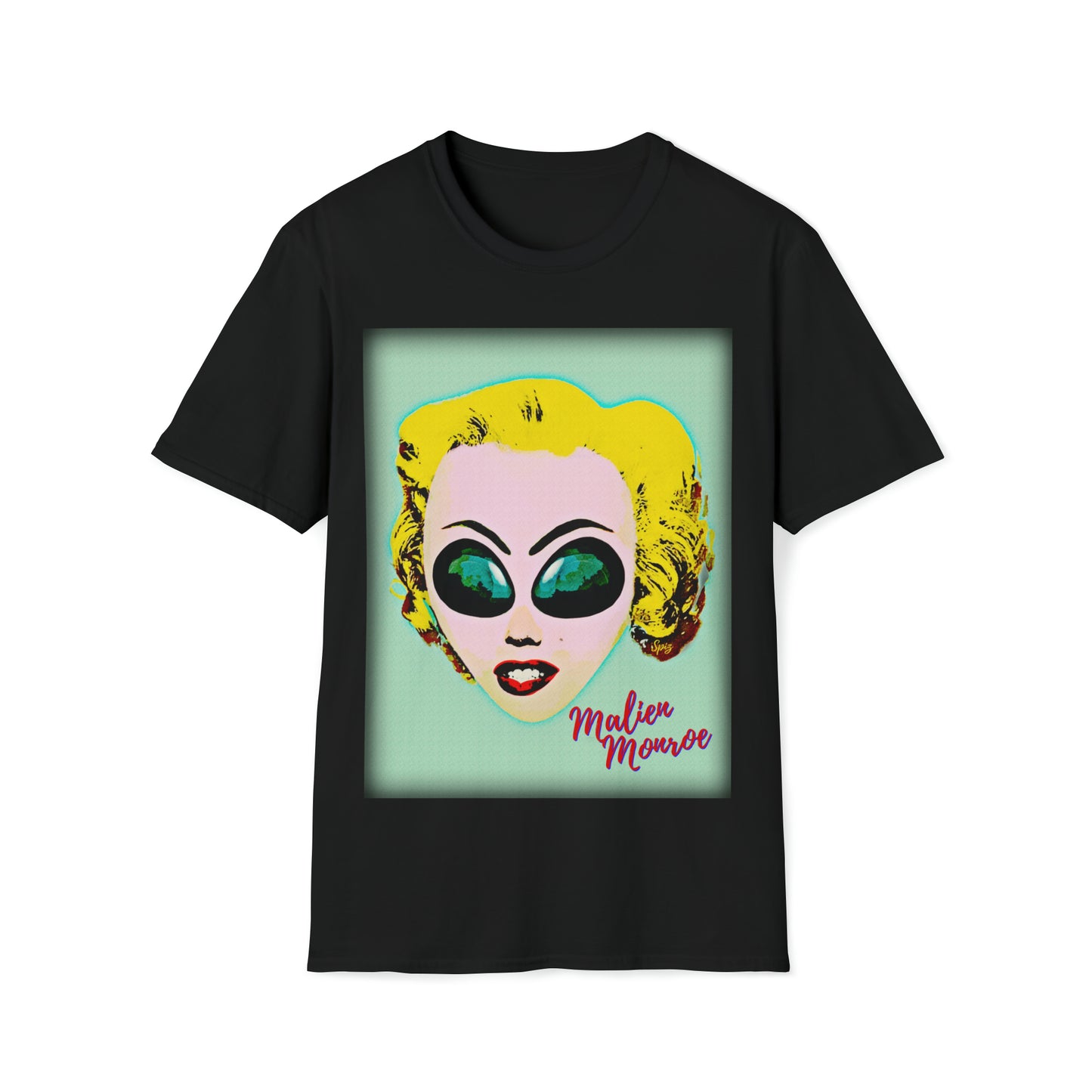 T 'Malien Monroe' POP ART #2 Unisex Softstyle T-Shirt