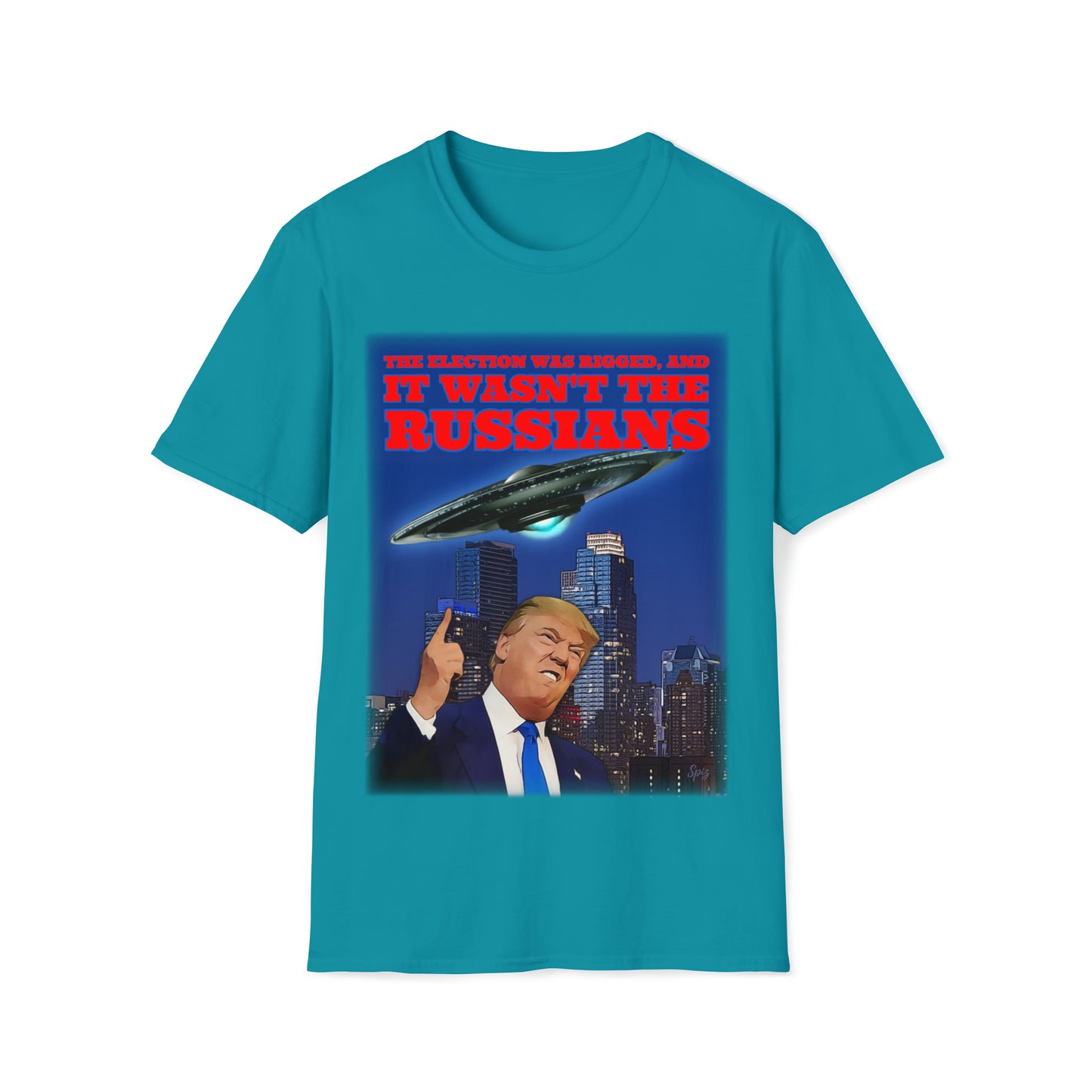 T "It Wasn't The Russians" Unisex Softstyle T-Shirt