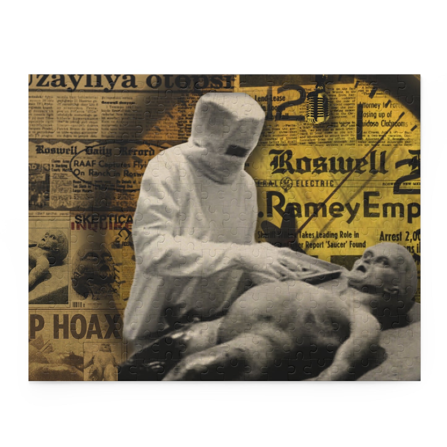 G Alien Autopsy Jigsaw Puzzle (120, 252, 500-Piece)