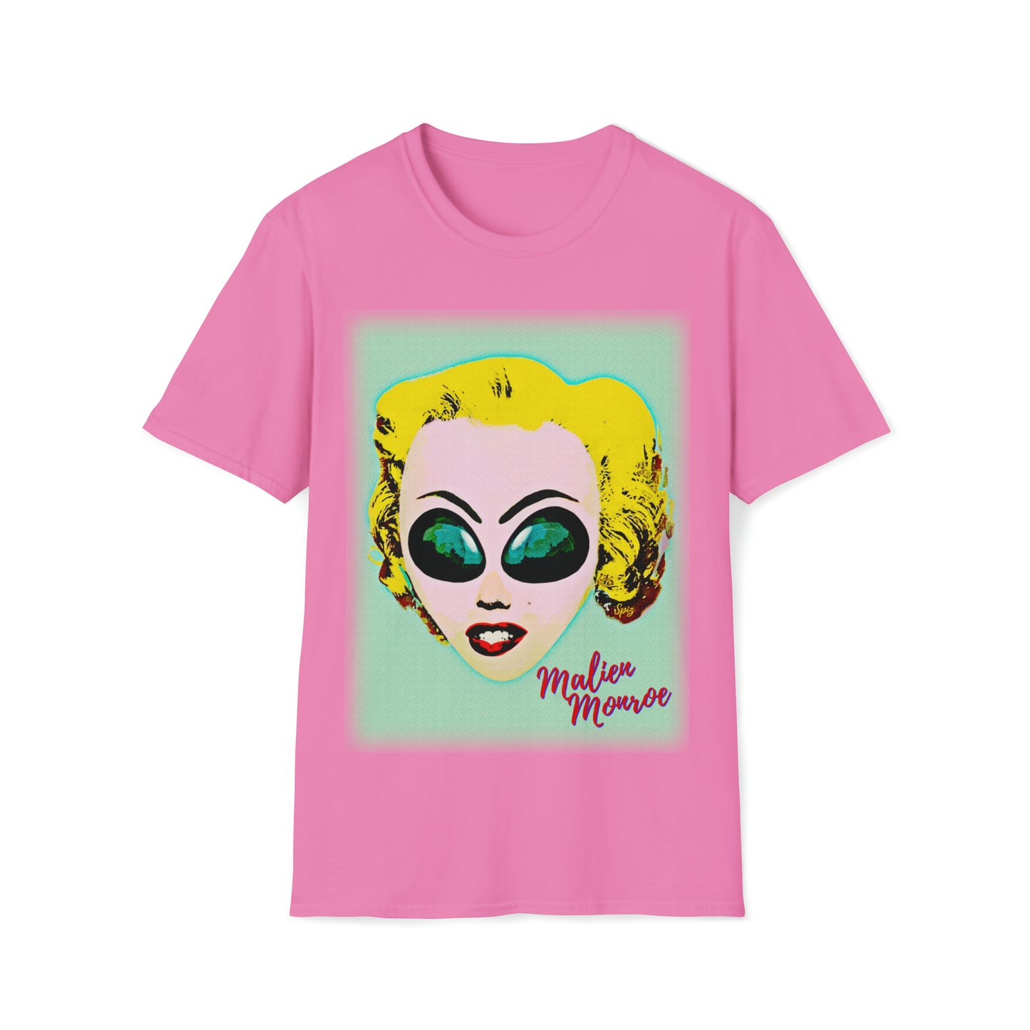 T 'Malien Monroe' POP ART #2 Unisex Softstyle T-Shirt