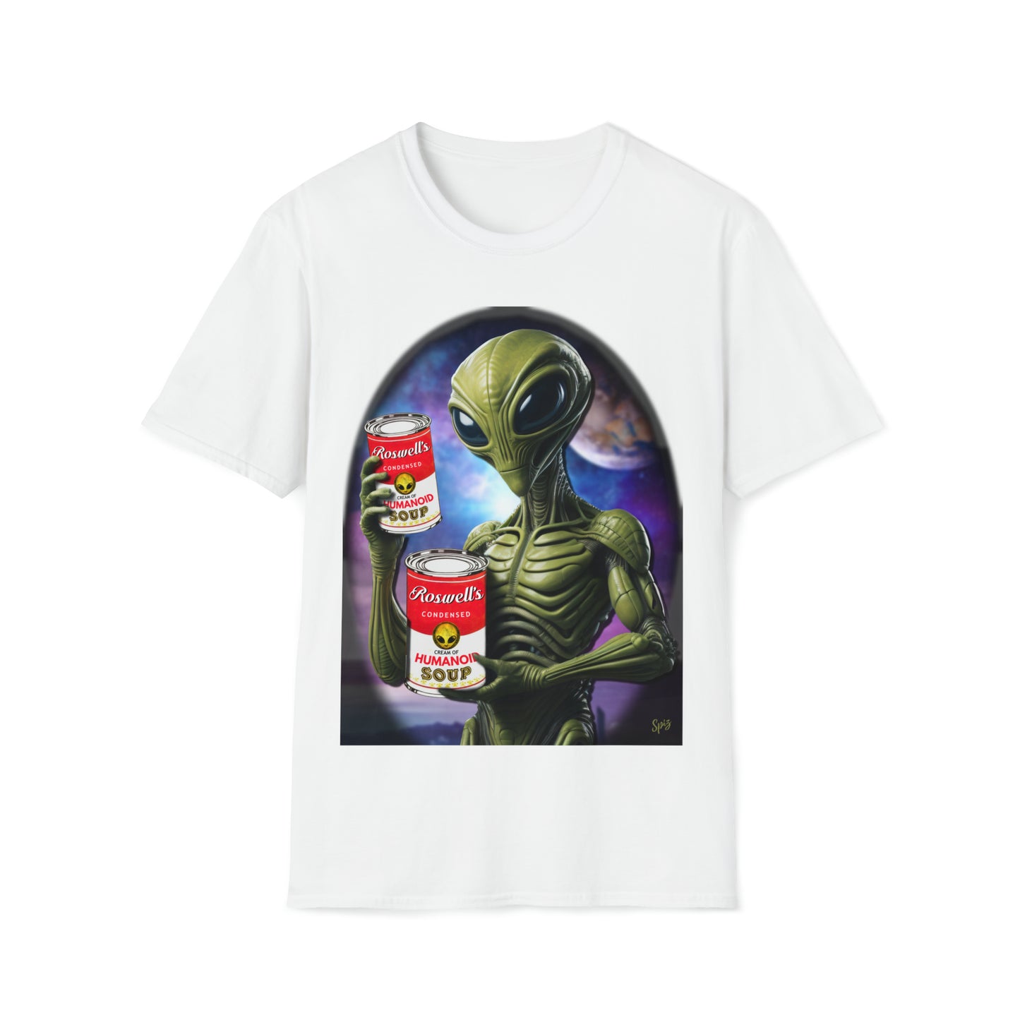 T "Roswell's Soup" #3 Unisex Softstyle T-Shirt