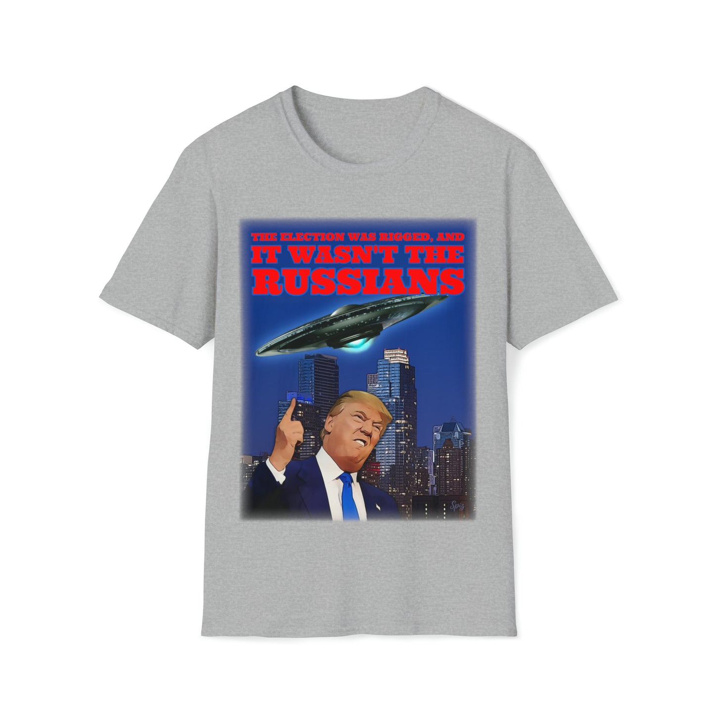 T "It Wasn't The Russians" Unisex Softstyle T-Shirt