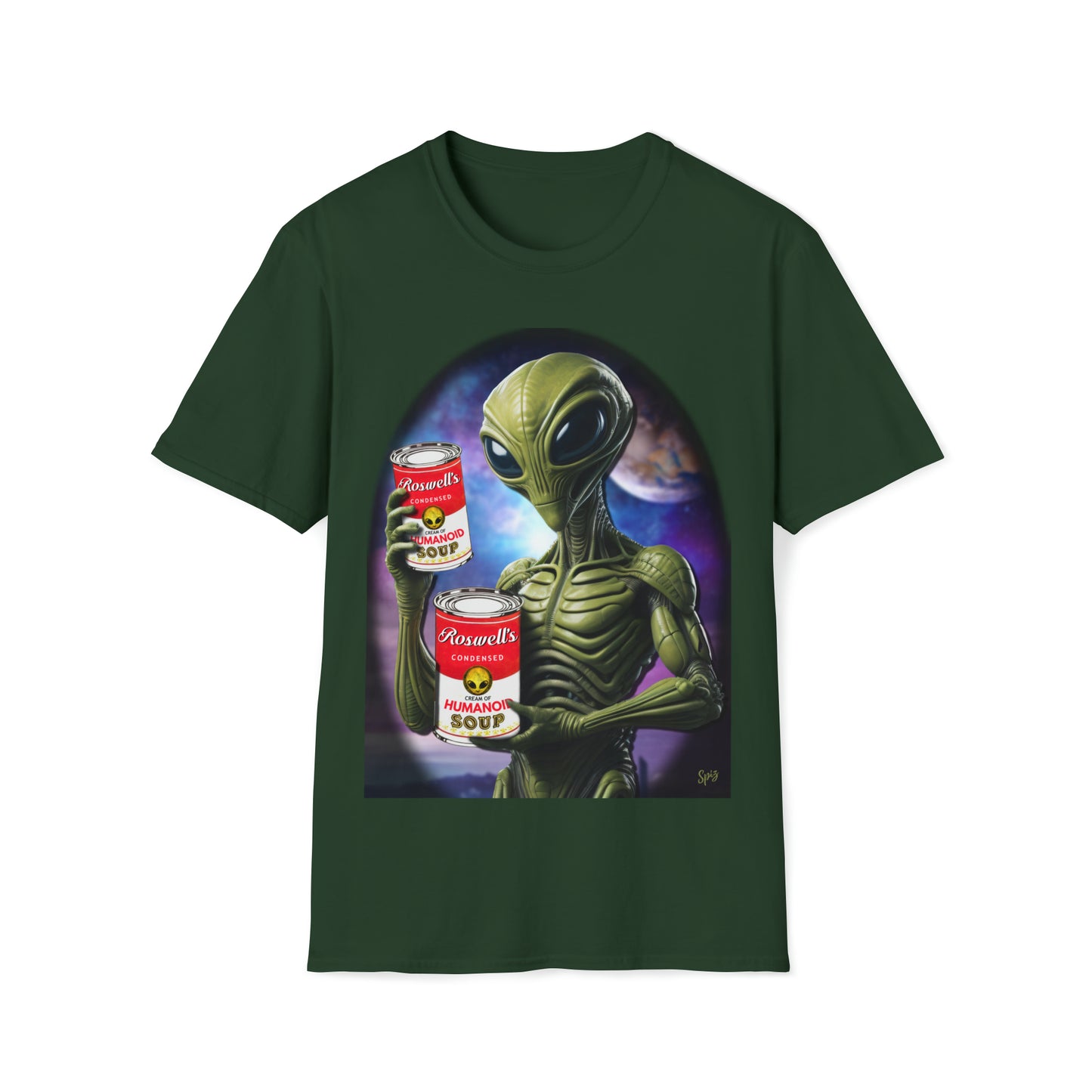 T "Roswell's Soup" #3 Unisex Softstyle T-Shirt