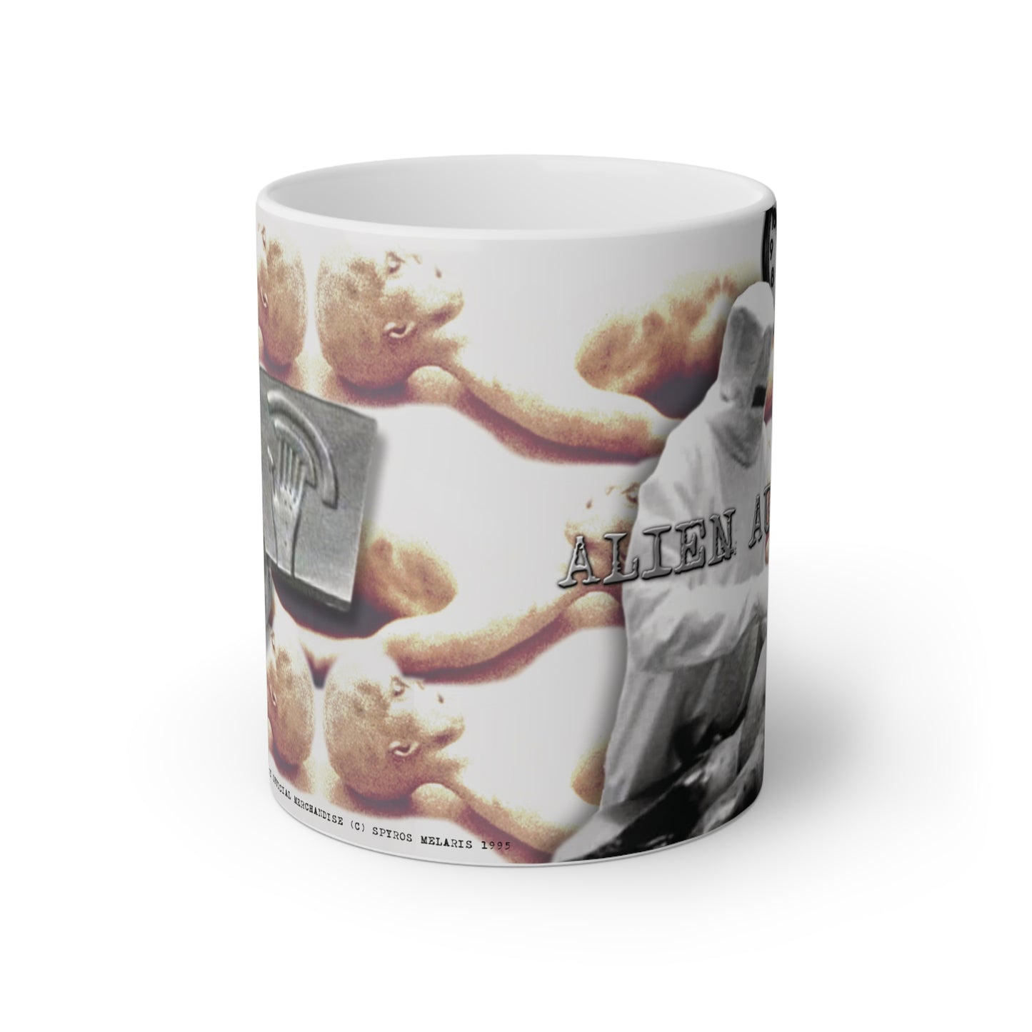 MUG: "Alien Autopsy" White Mug, 11oz