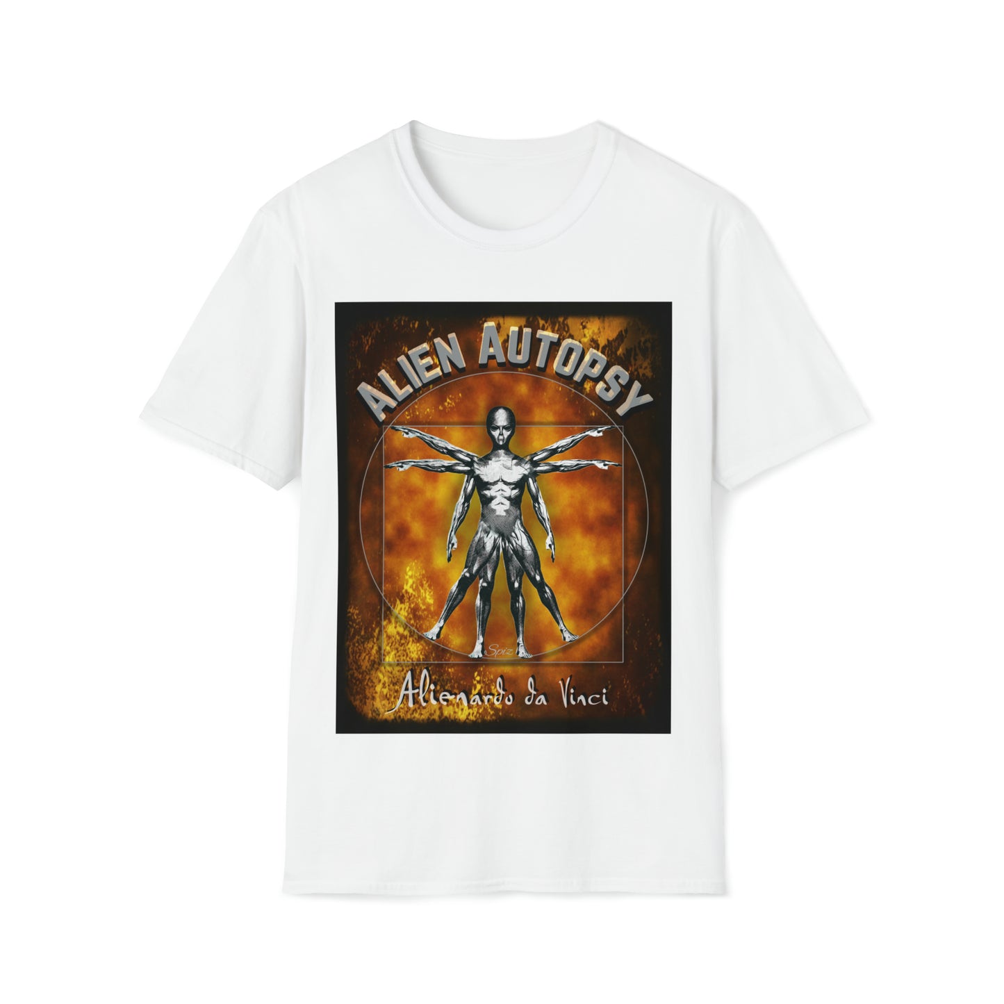 T "Alienardo da Vinci" #1 Unisex Softstyle T-Shirt