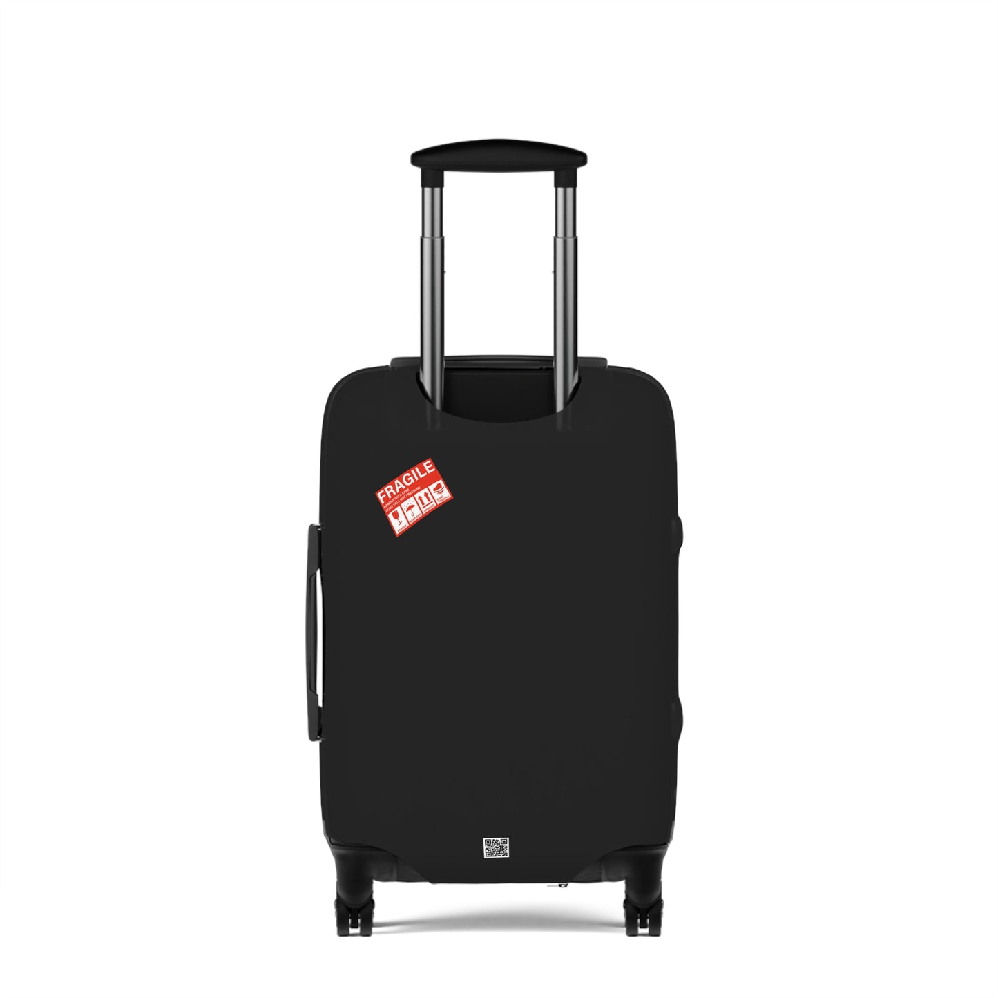 H "NOTHING TO DECLARE" Carry On Suitcase Protector.(BLACK)