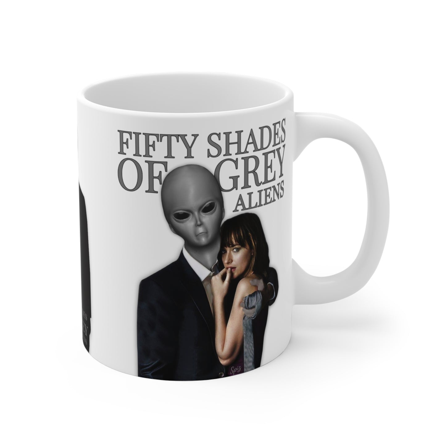 MUG: Fifty Shades of Grey Aliens White Mug 11oz