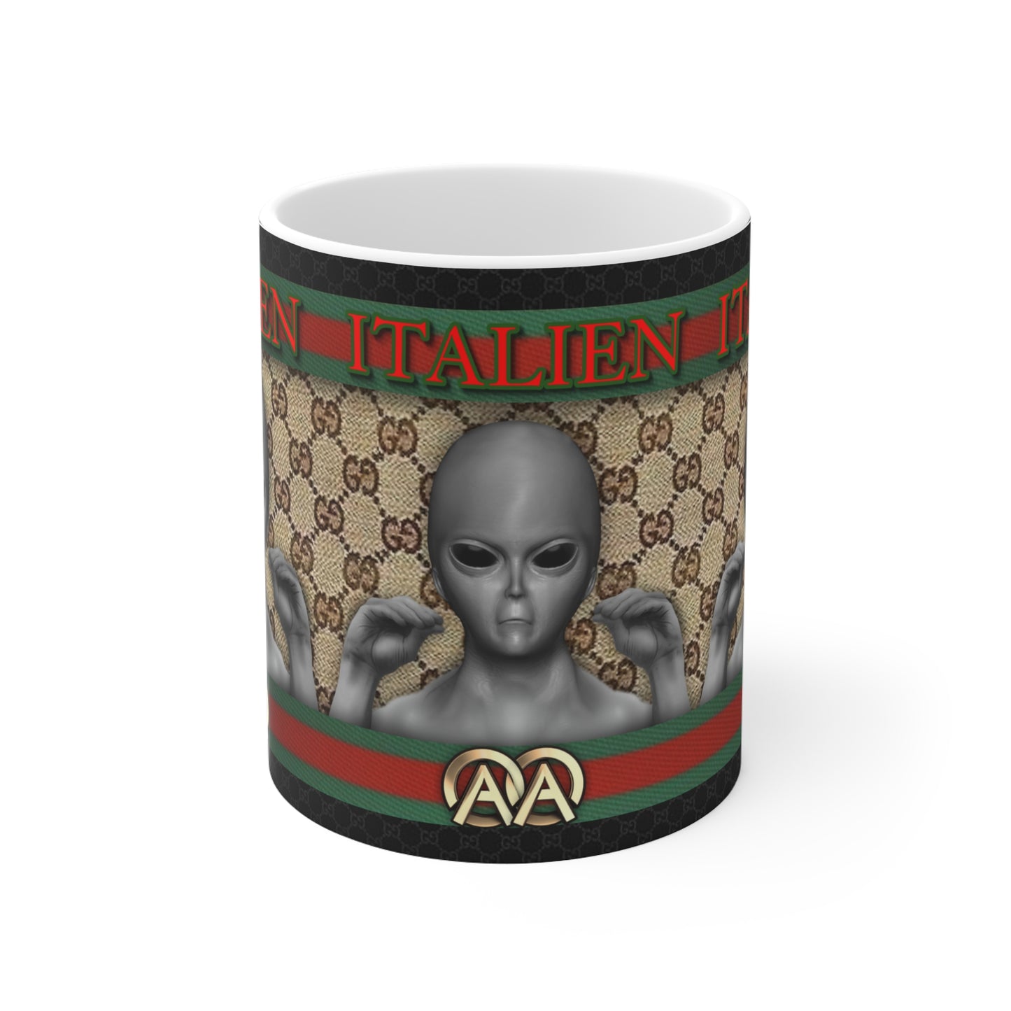 MUG: ITALIEN Designer #1 Ceramic Mug 11oz