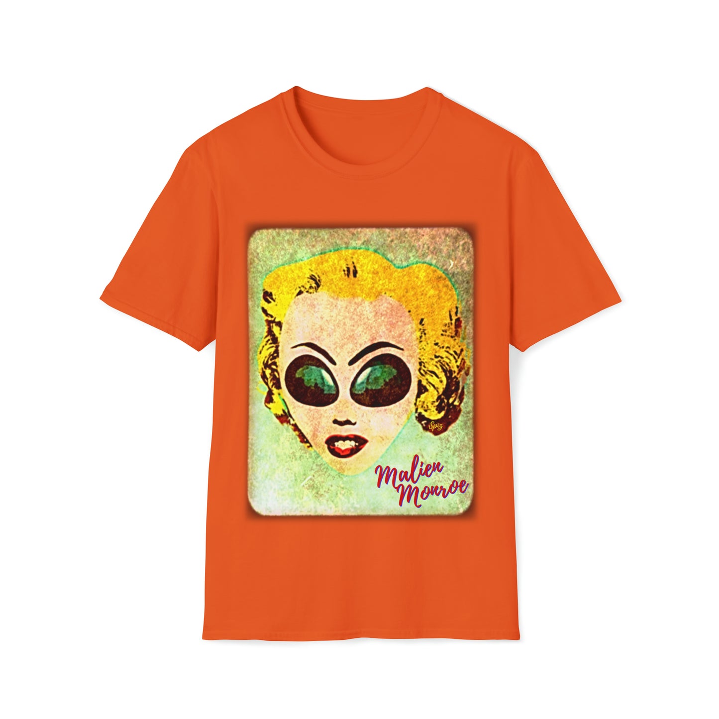 T 'Malien Monroe' POP ART #3 Unisex Softstyle T-Shirt