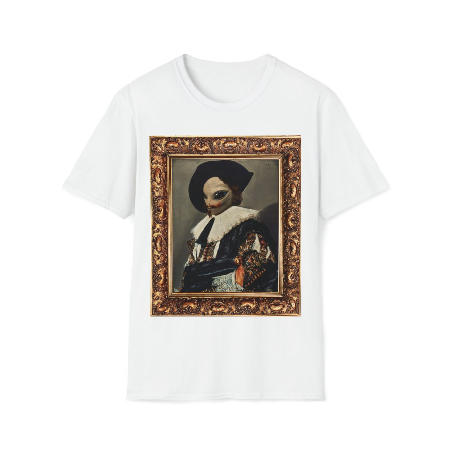 T "Laughing Cavalien" Classic Art Masters Unisex Softstyle T-Shirt