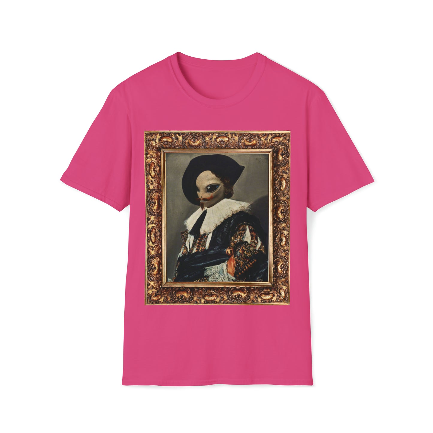 T "Laughing Cavalien" Classic Art Masters Unisex Softstyle T-Shirt