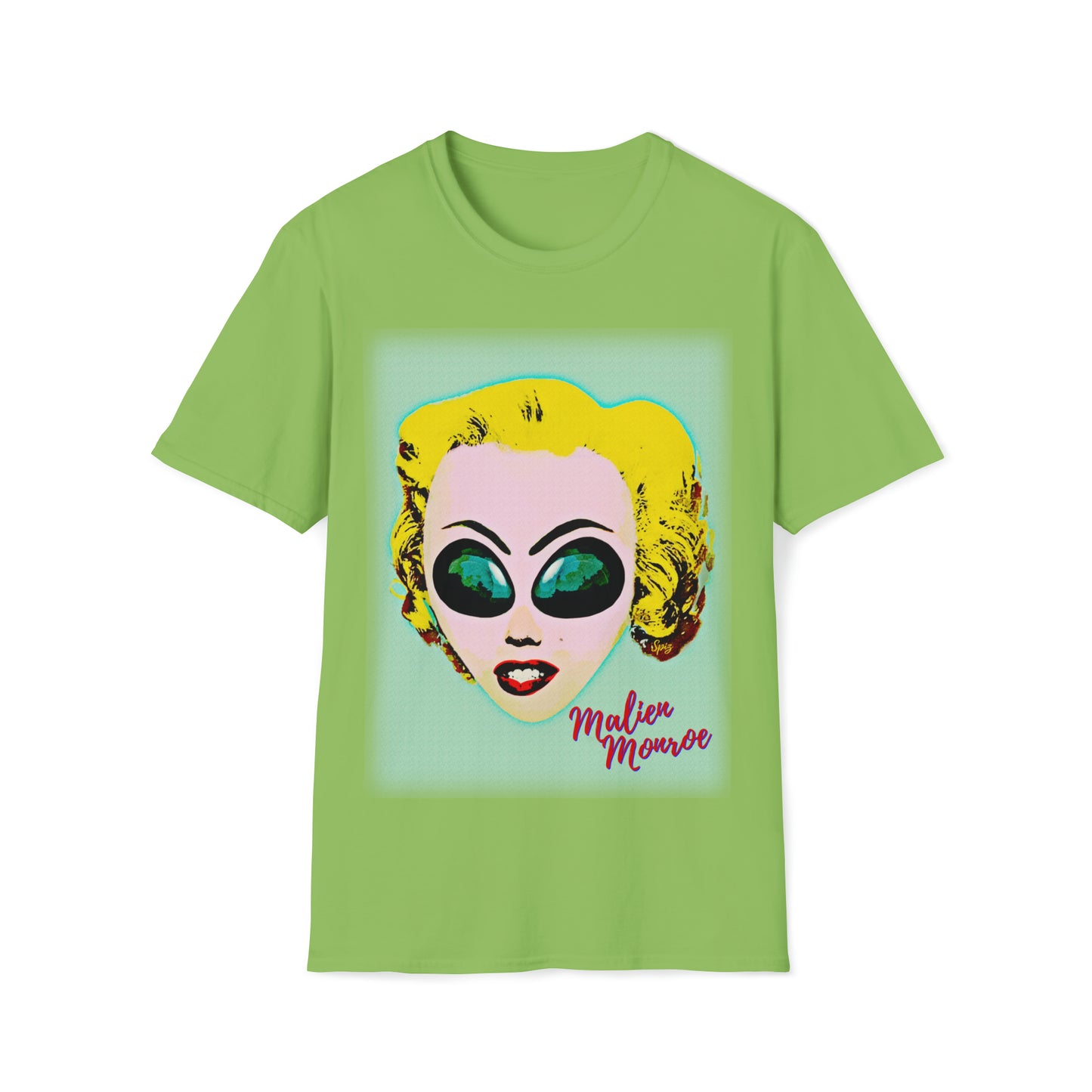 T 'Malien Monroe' POP ART #2 Unisex Softstyle T-Shirt