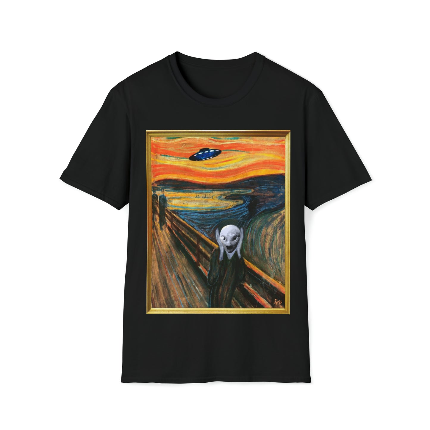 T "I Scream You Scream" Classic Art Masters Unisex Softstyle T-Shirt