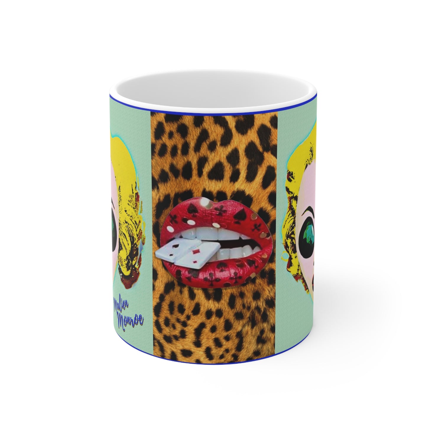 MUG: Malien Monroe Pop-Art #5 Ceramic Mug 11oz