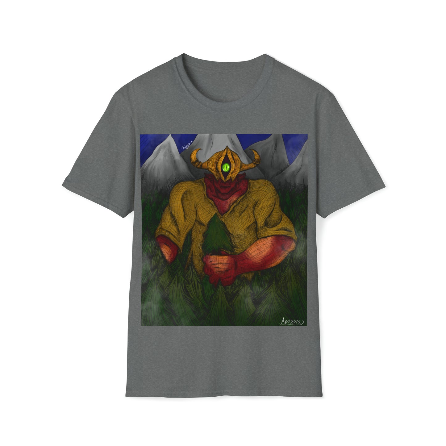 TJ "OXYN" by Jordan (Joey) Watts.  Unisex Softstyle T-Shirt