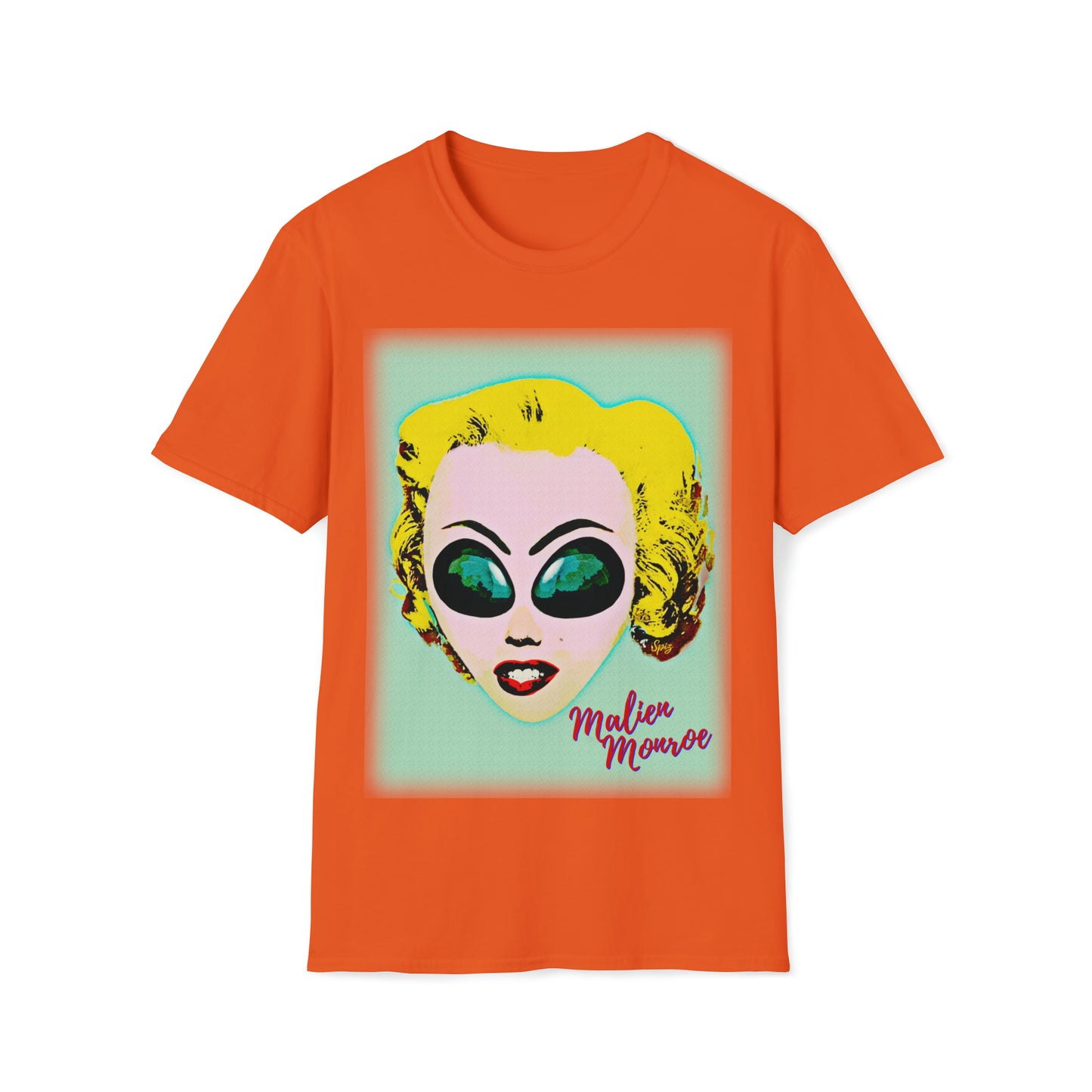 T 'Malien Monroe' POP ART #2 Unisex Softstyle T-Shirt