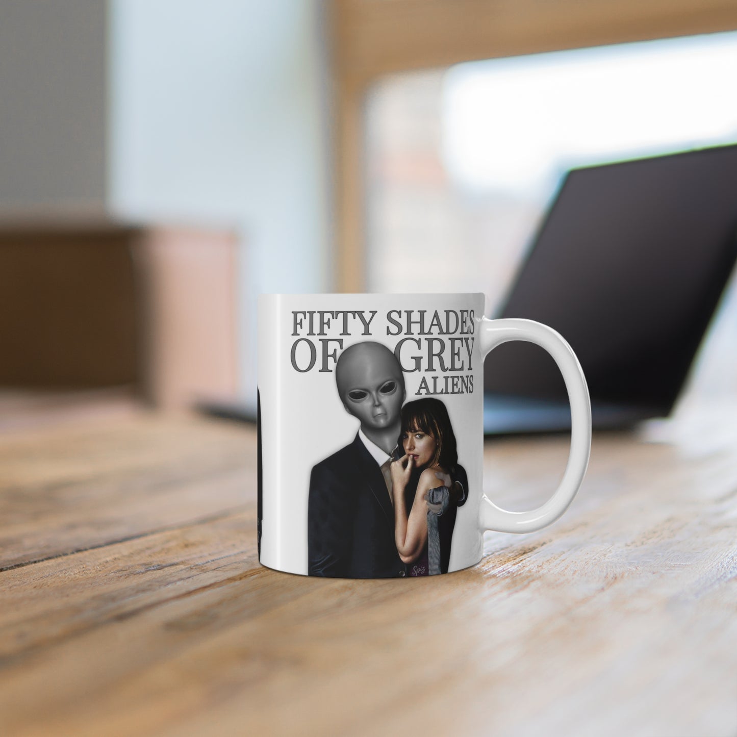 MUG: Fifty Shades of Grey Aliens White Mug 11oz