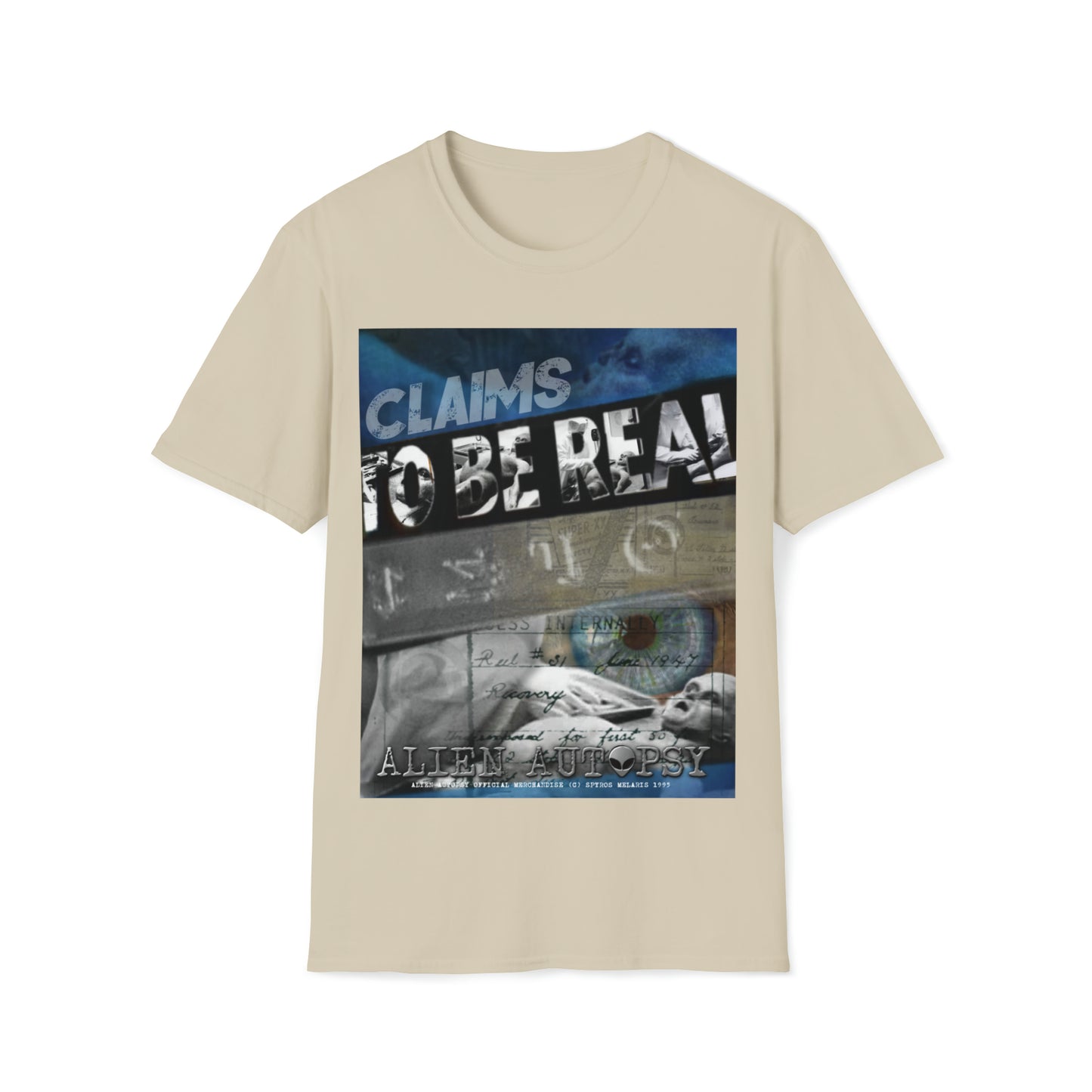 T "Claims To Be Real" Unisex Softstyle T-Shirt