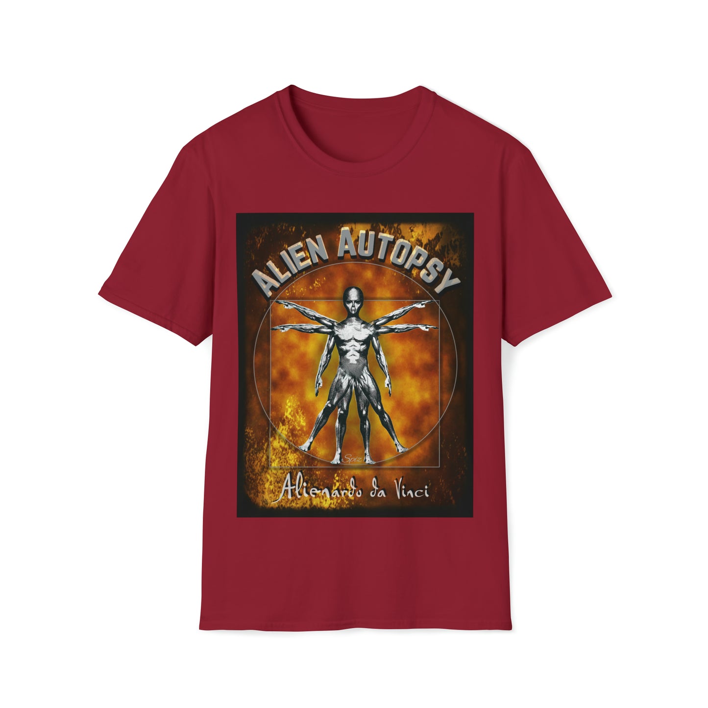 T "Alienardo da Vinci" #1 Unisex Softstyle T-Shirt