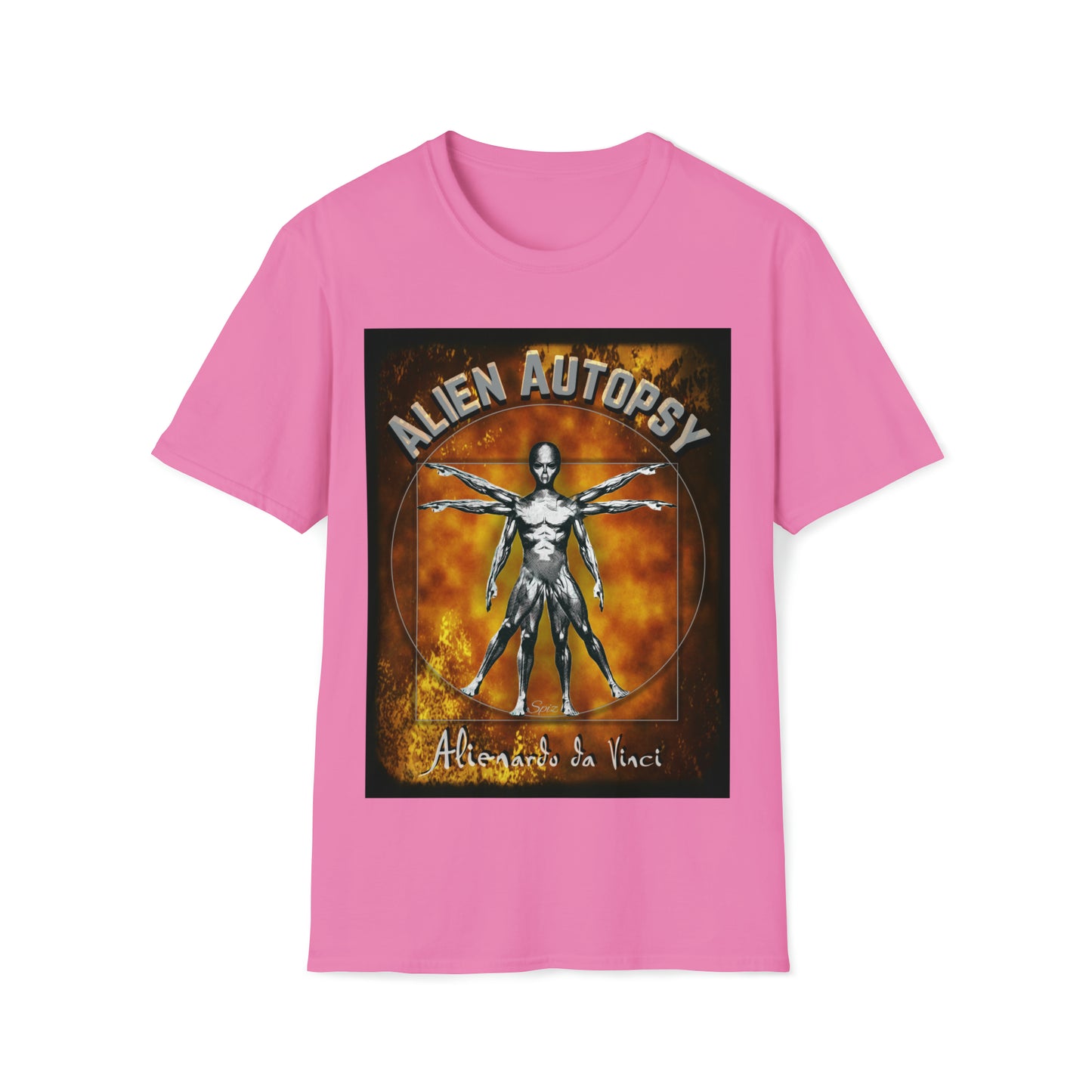 T "Alienardo da Vinci" #1 Unisex Softstyle T-Shirt