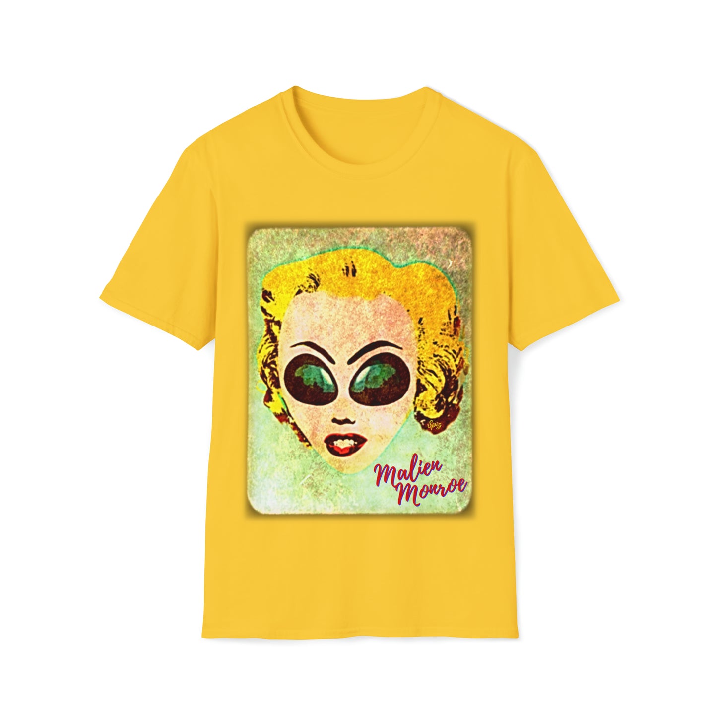 T 'Malien Monroe' POP ART #3 Unisex Softstyle T-Shirt