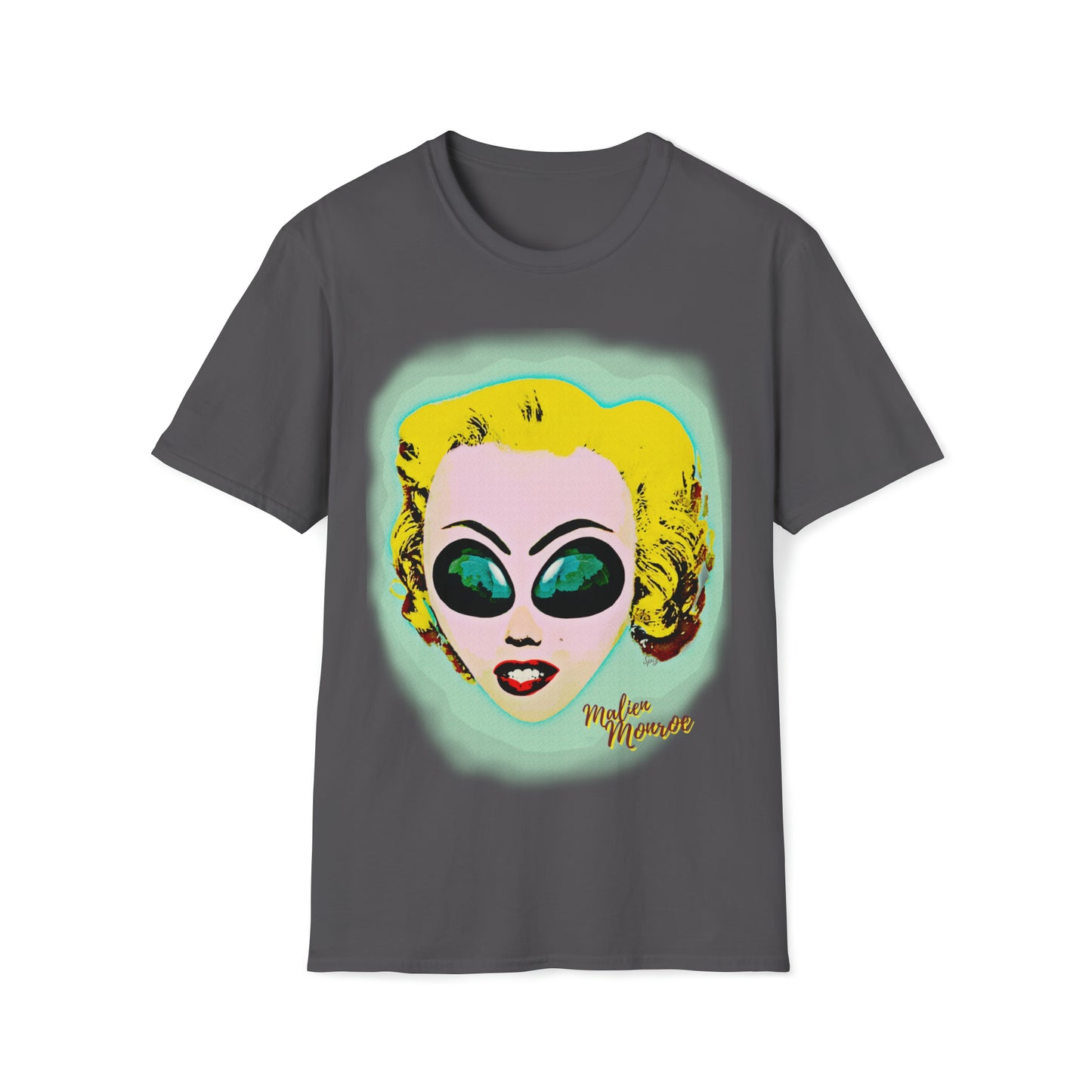 T 'Malien Monroe' POP ART Unisex Softstyle T-Shirt