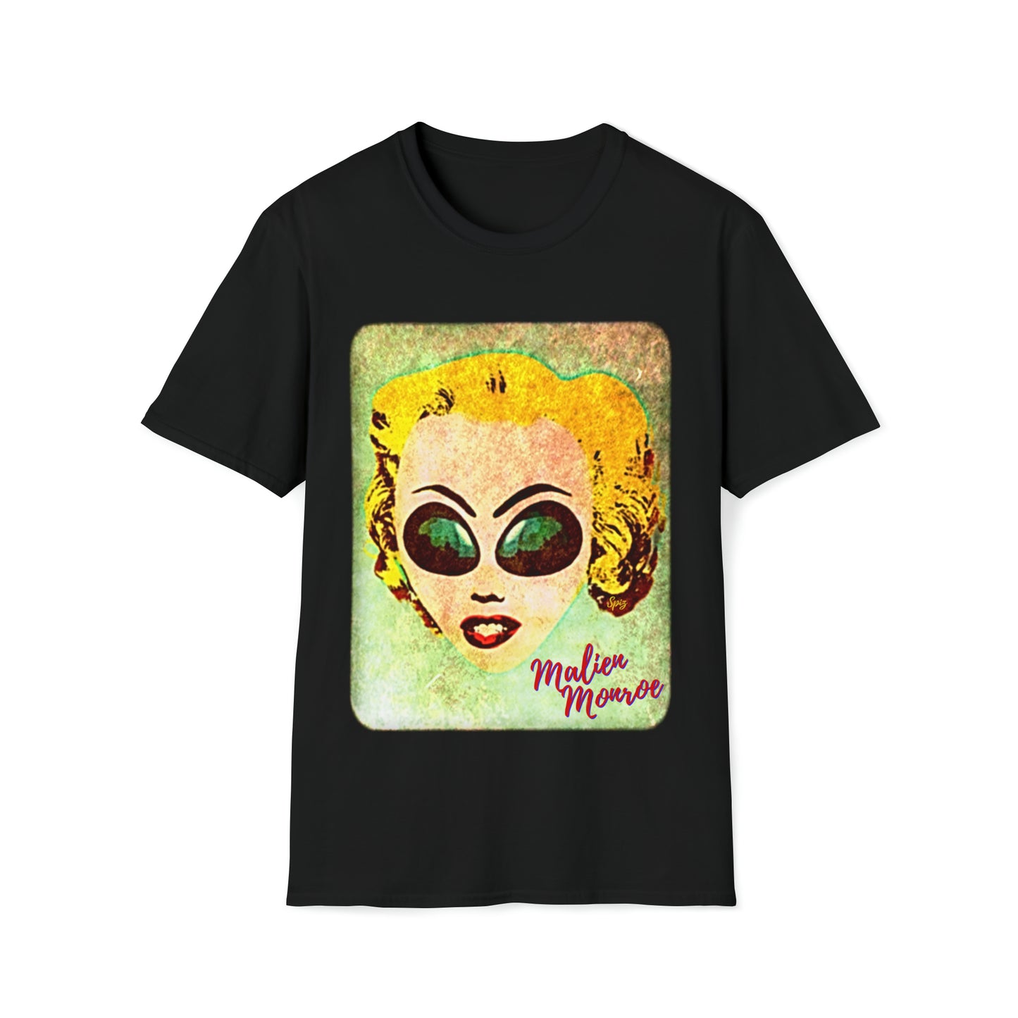 T 'Malien Monroe' POP ART #3 Unisex Softstyle T-Shirt