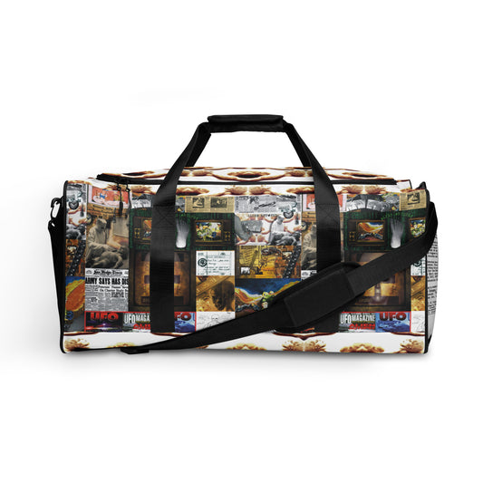 B Alien Autopsy Montage Duffle bag