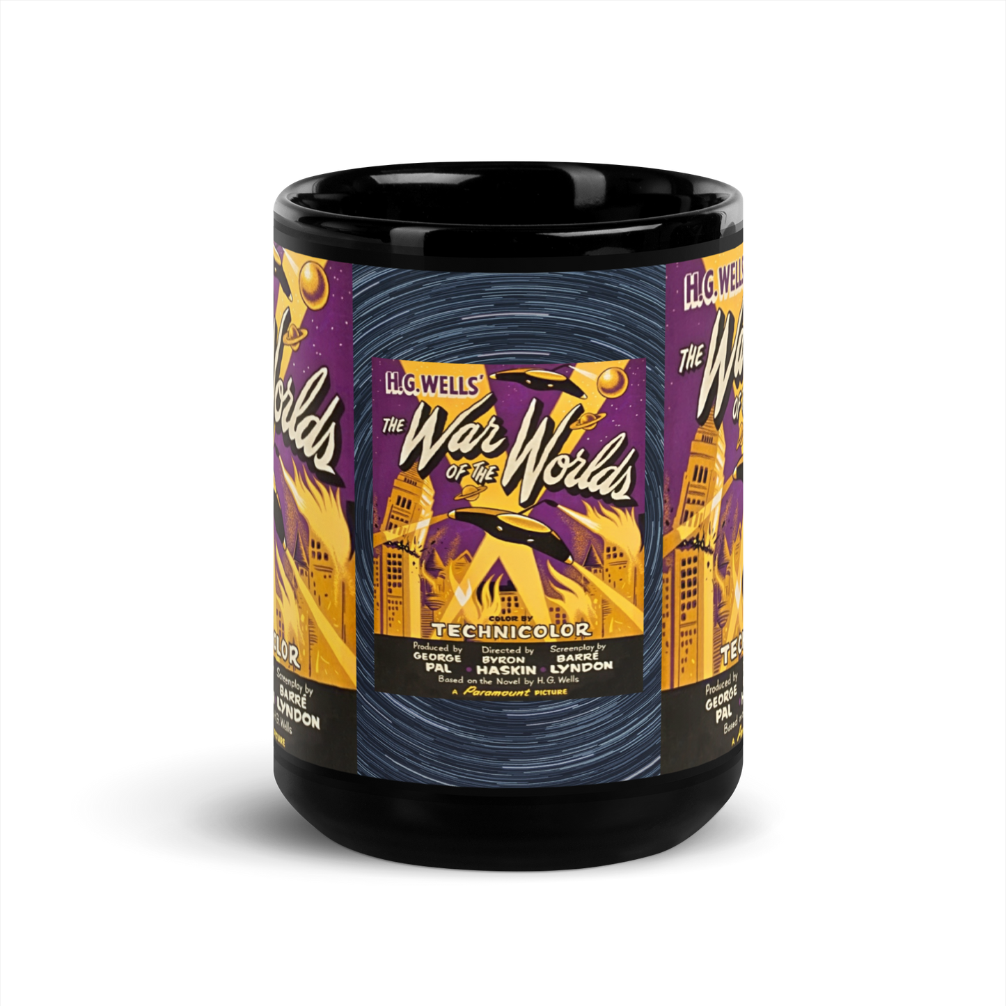 MUG: War Of The Worlds #1 Black Glossy Mug