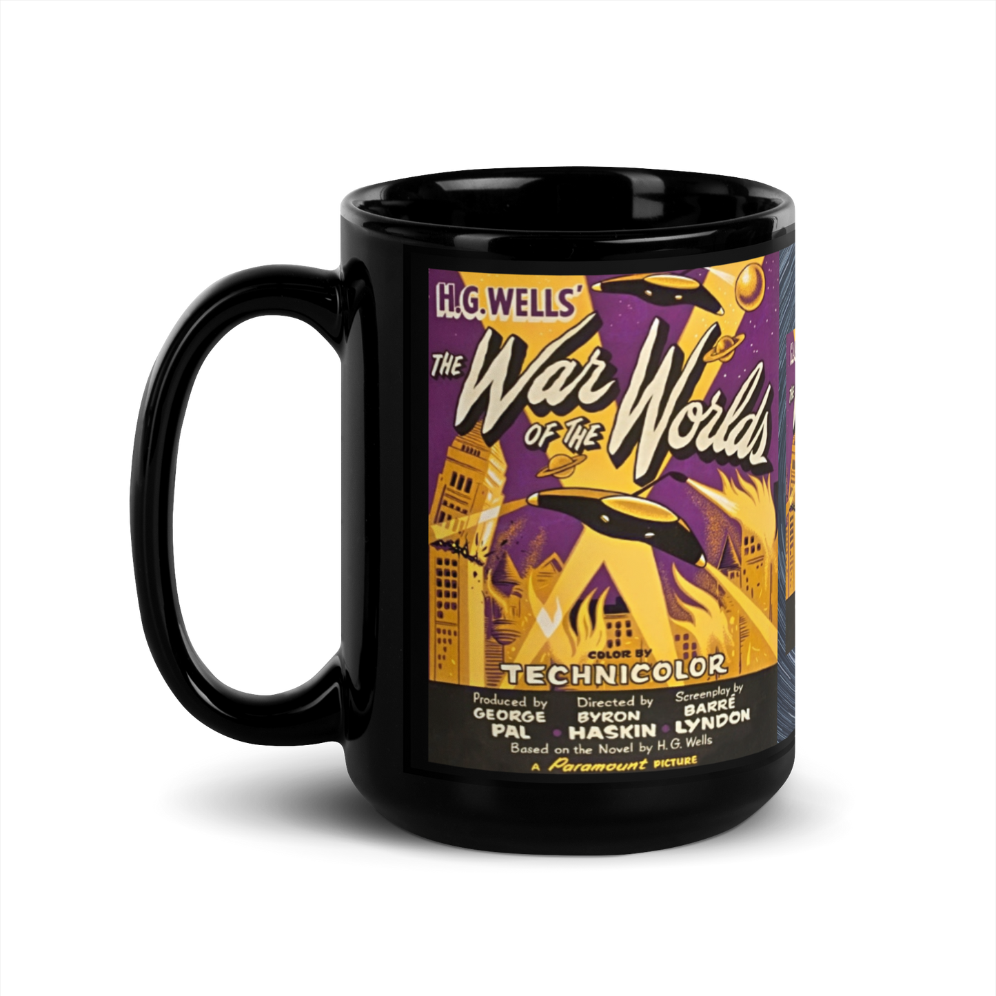 MUG: War Of The Worlds #1 Black Glossy Mug