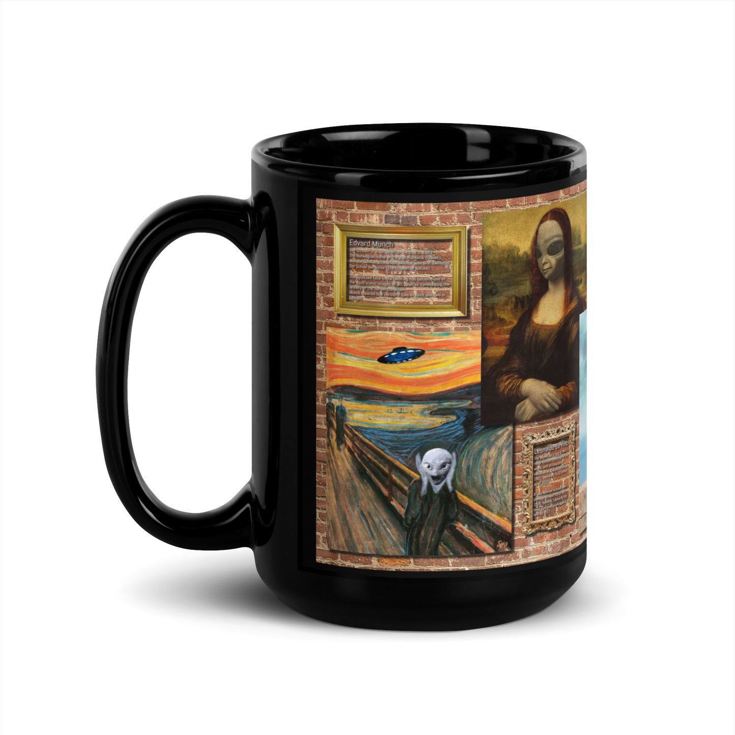 MUG: Art Masters Montage Black Glossy Mug