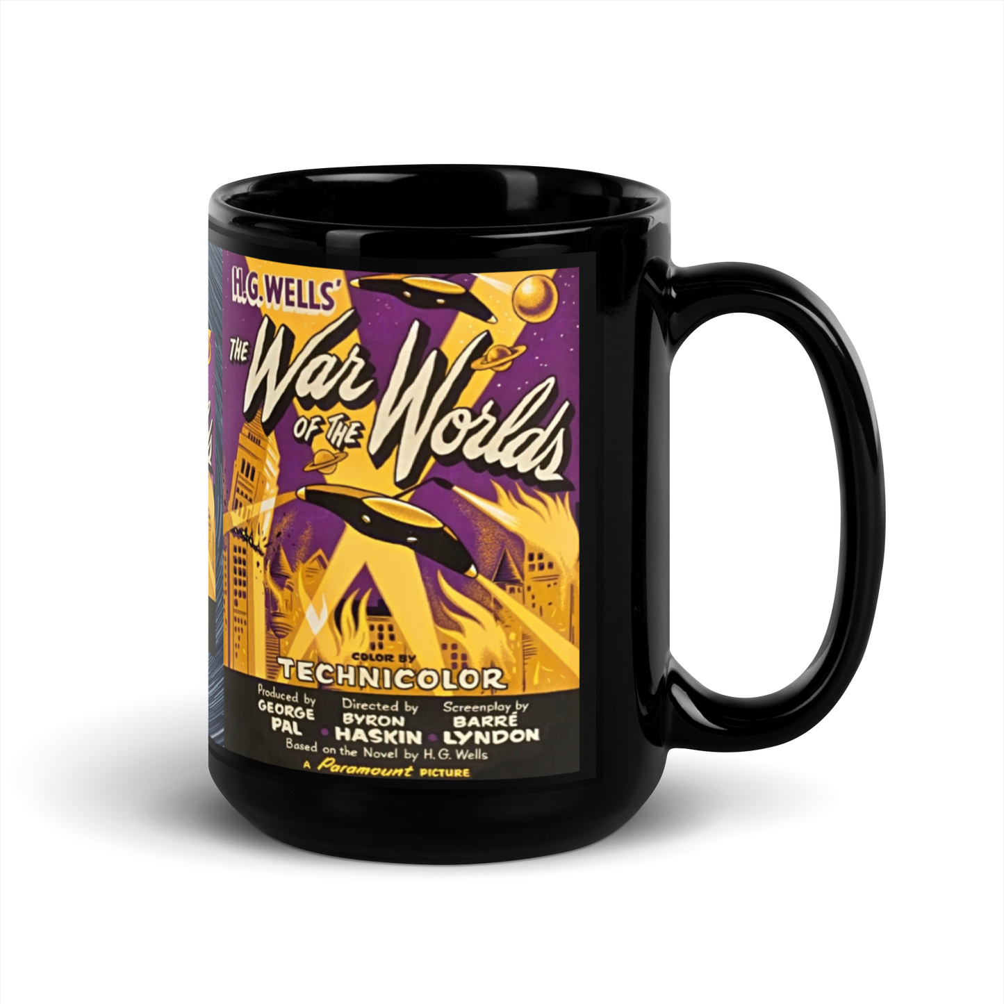 MUG: War Of The Worlds #1 Black Glossy Mug