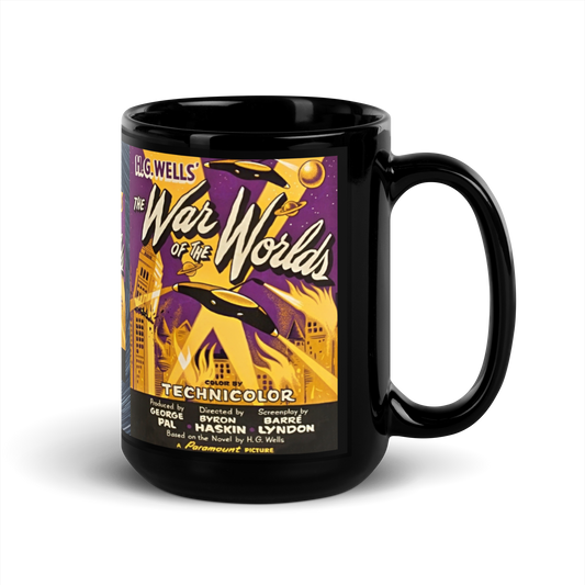 MUG: War Of The Worlds #1 Black Glossy Mug