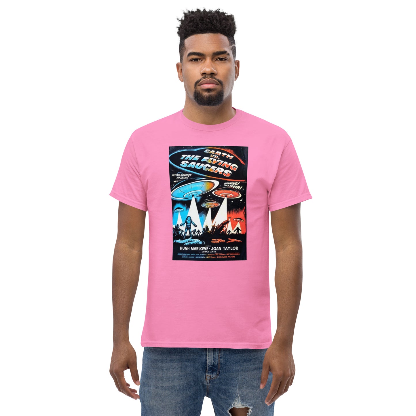 T Earth Vs Flying Saucers #2 Men's classic tee