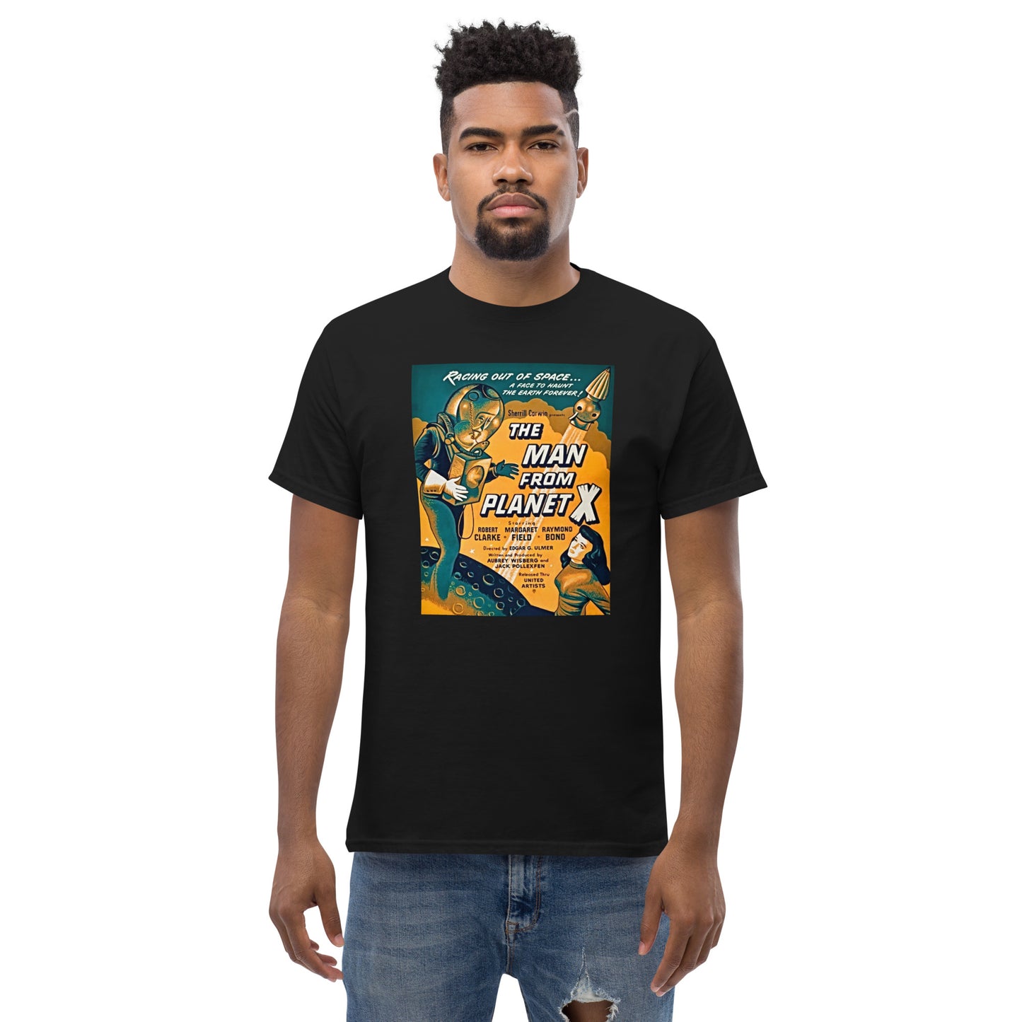 T The Man From Planet X Men's classic tee