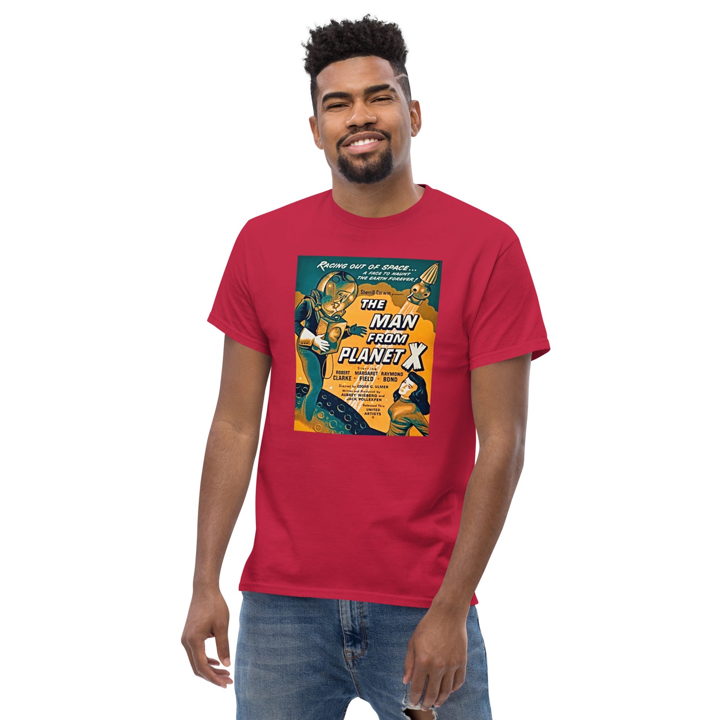 T The Man From Planet X Men's classic tee