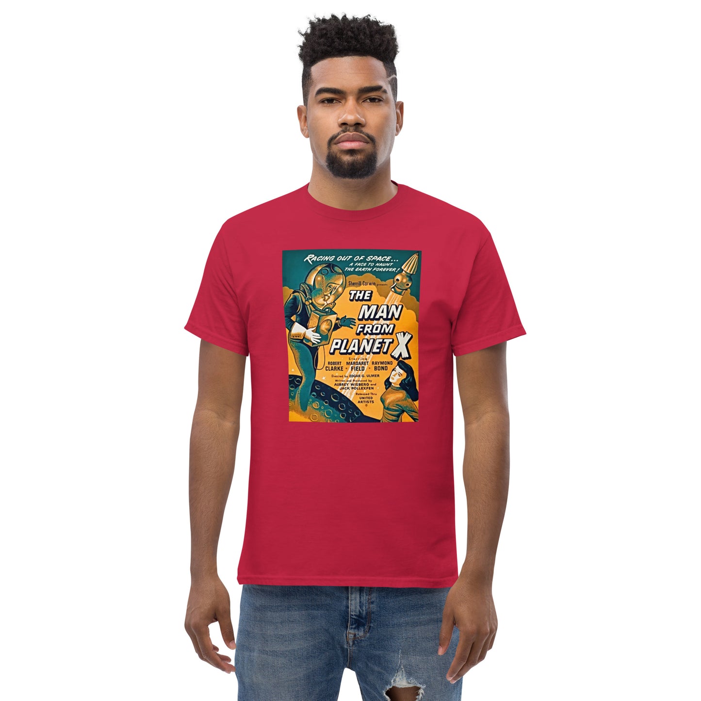 T The Man From Planet X Men's classic tee