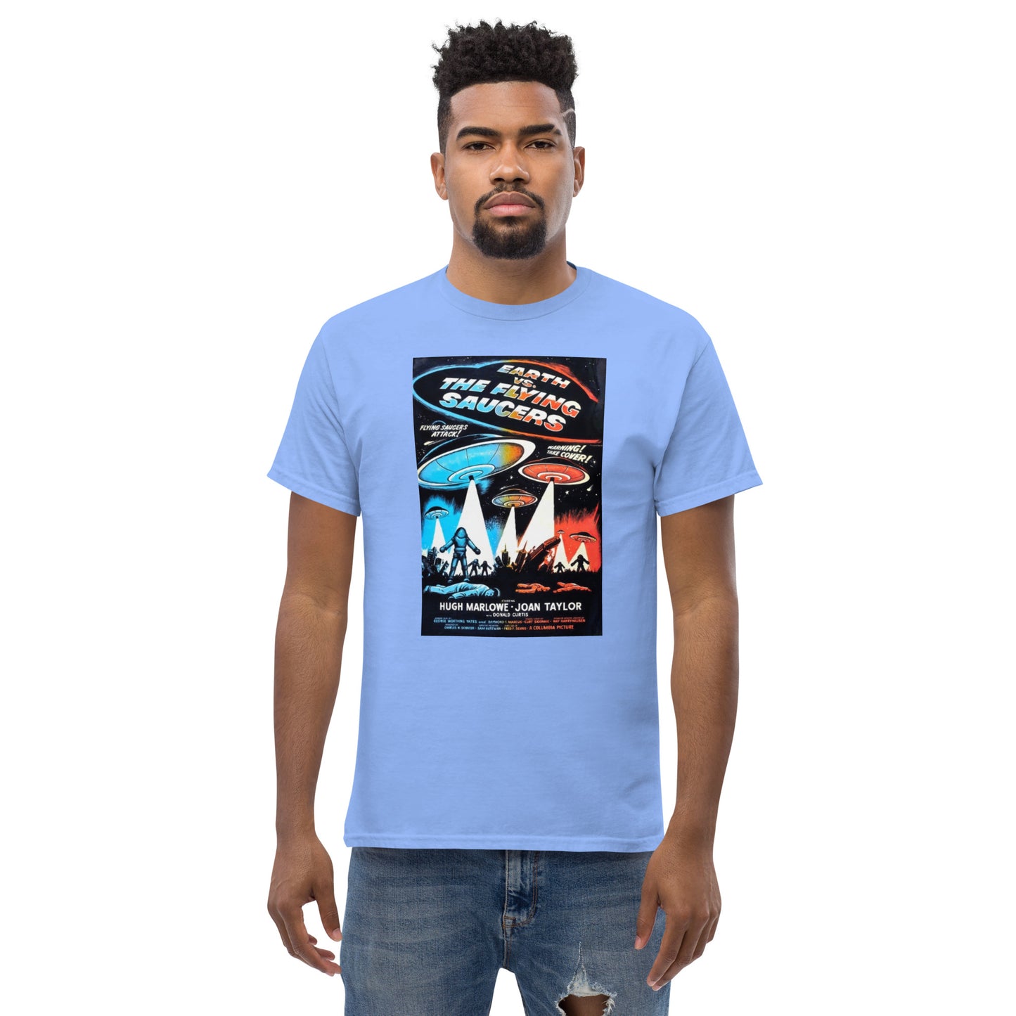 T Earth Vs Flying Saucers #2 Men's classic tee