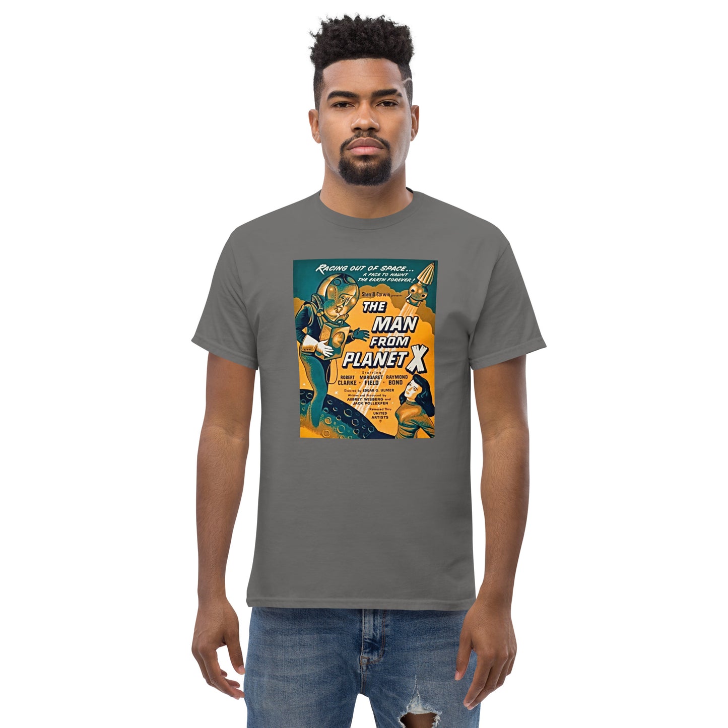 T The Man From Planet X Men's classic tee