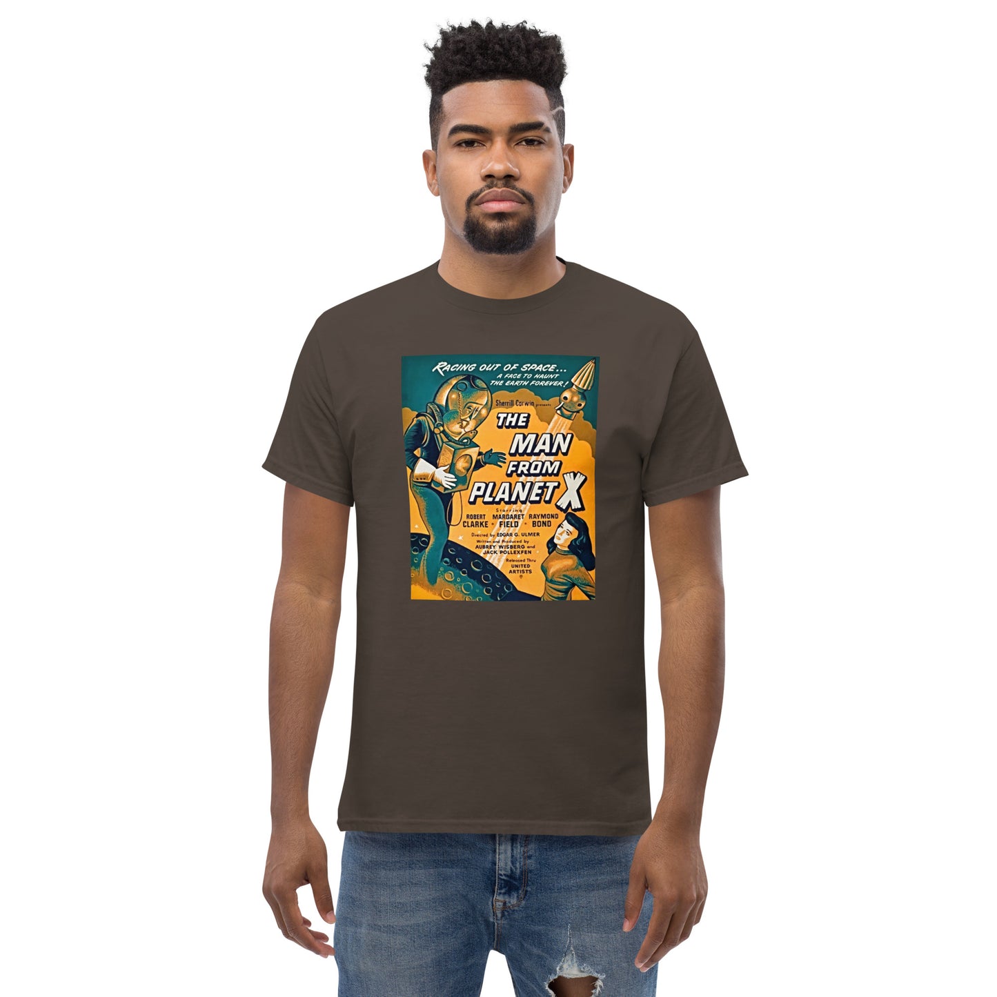 T The Man From Planet X Men's classic tee