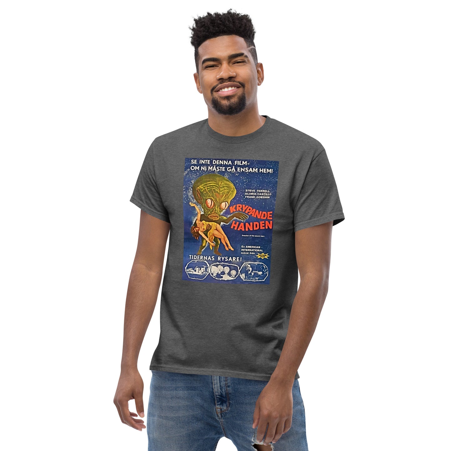 T Krypande Hande (Creepy Hand) Retro Movie Men's classic tee