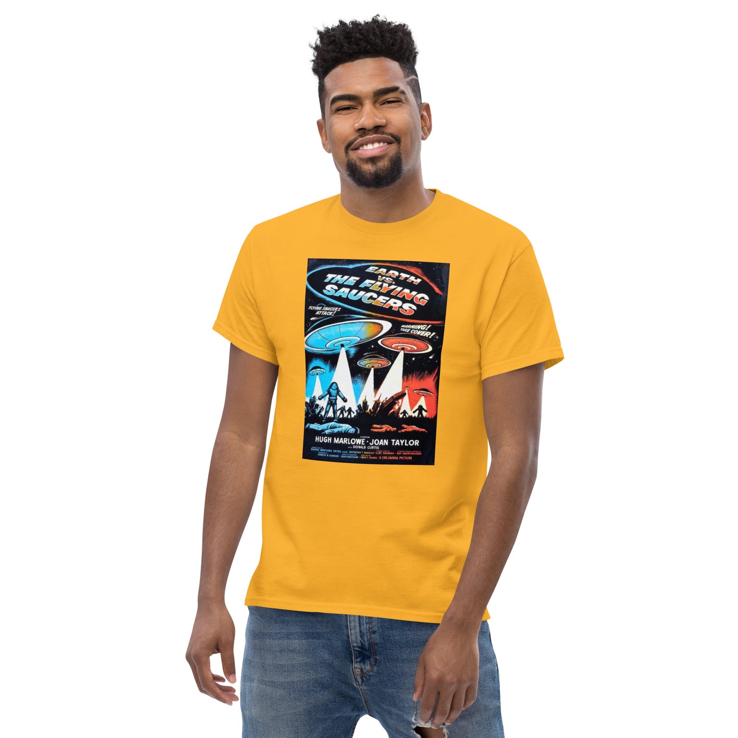 T Earth Vs Flying Saucers #2 Men's classic tee