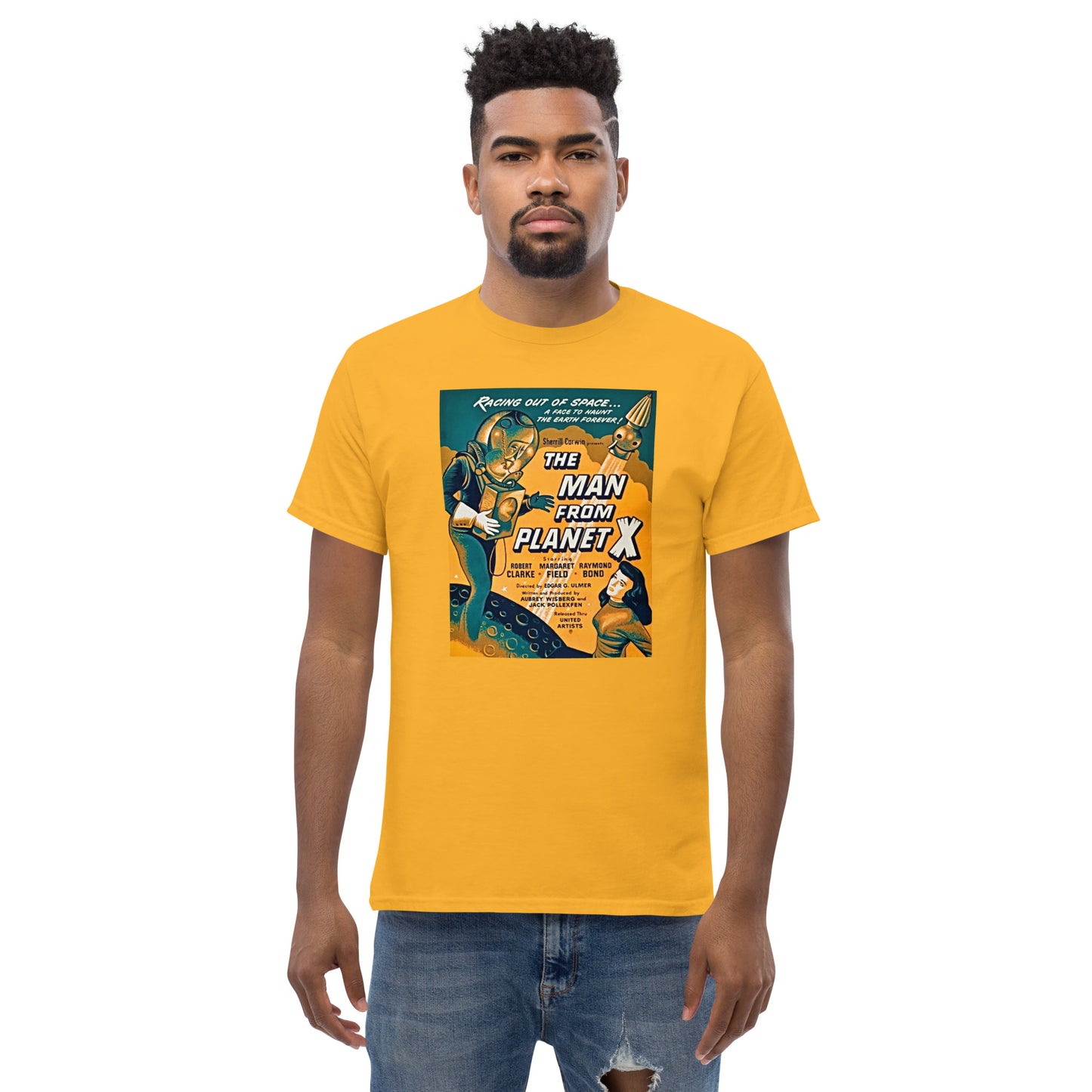 T The Man From Planet X Men's classic tee