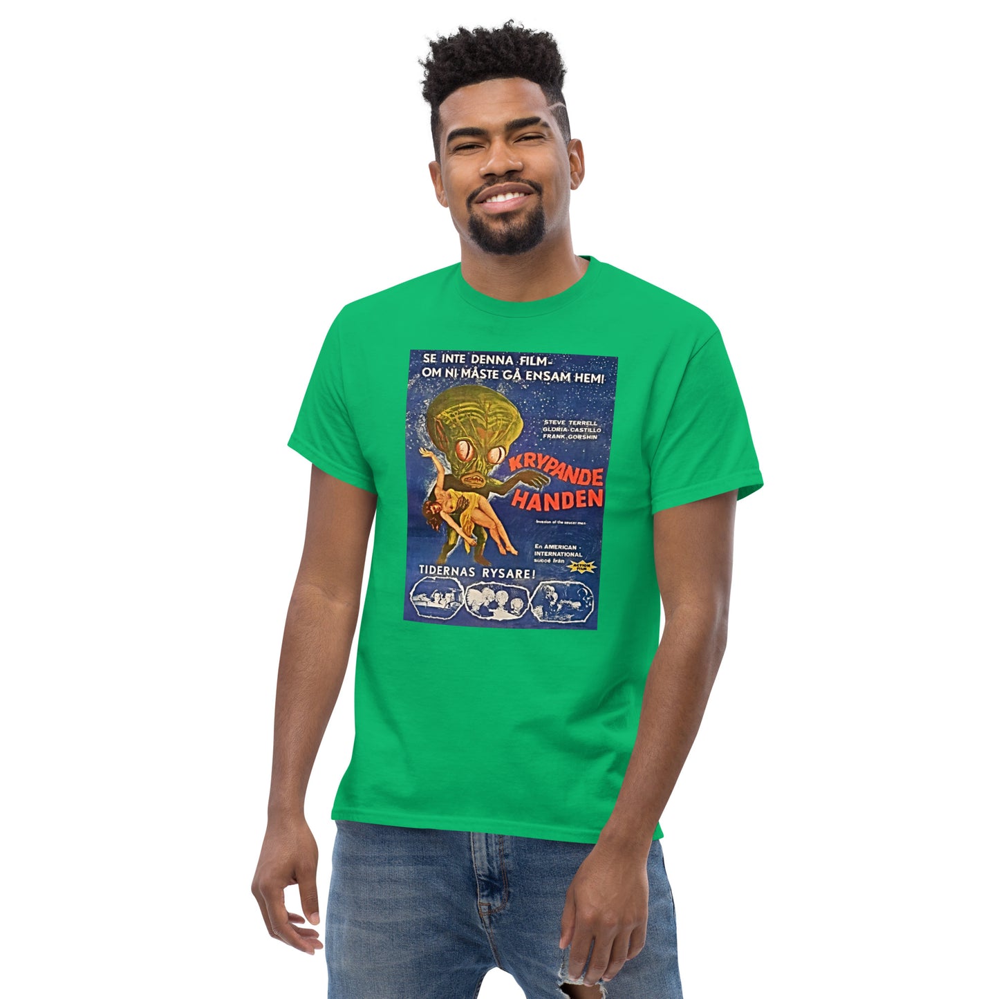 T Krypande Hande (Creepy Hand) Retro Movie Men's classic tee